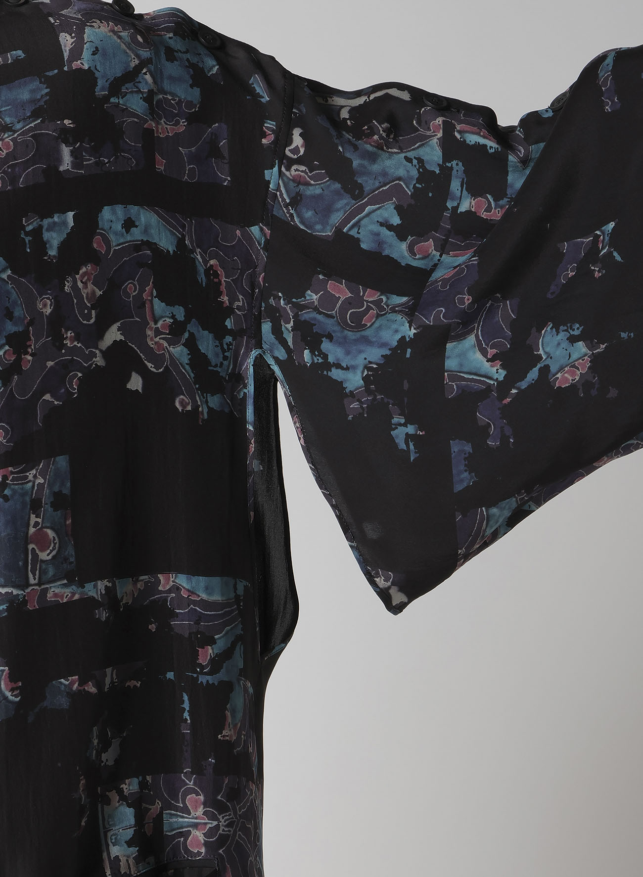 POTTERY PRINTED BUTTON OPENED JACKET