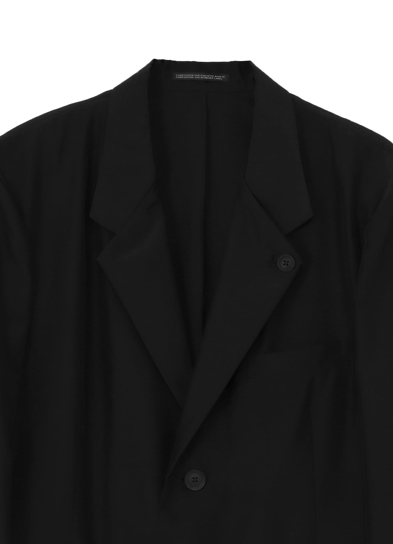 SILK HABUTAE DOUBLE LAPEL JACKET