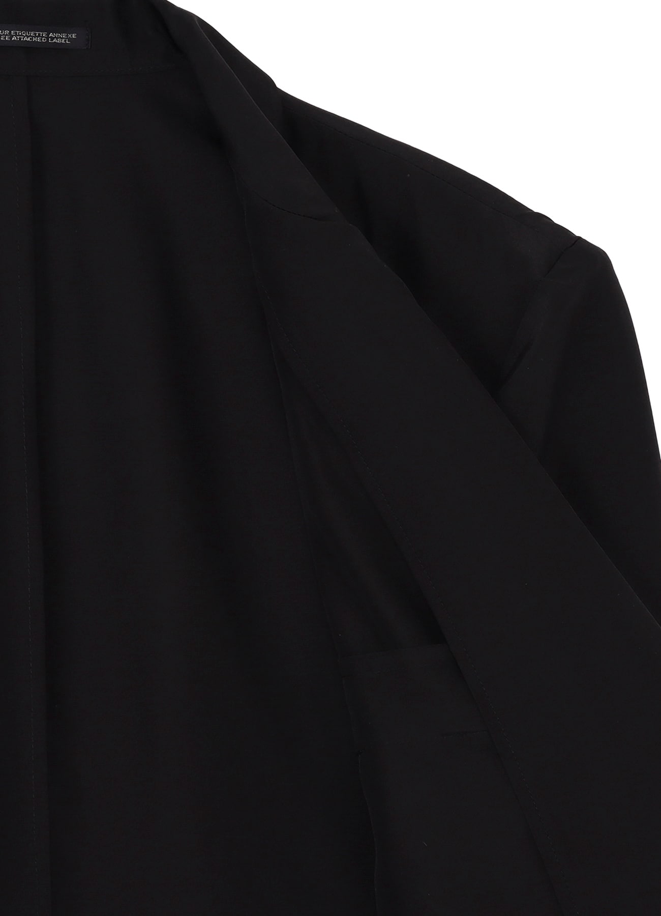 SILK HABUTAE DOUBLE LAPEL JACKET