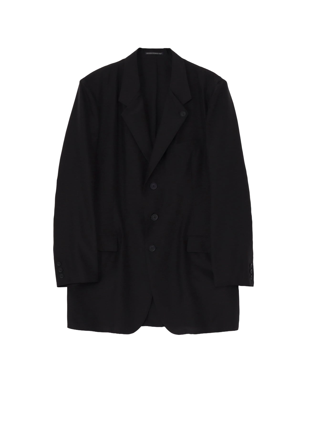 SILK HABUTAE DOUBLE LAPEL JACKET