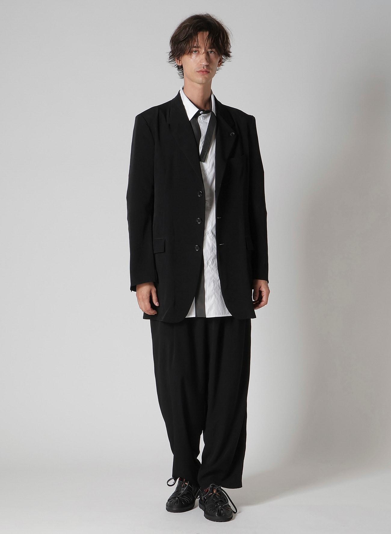 TA TUXEDO DOUBLE LAPEL JACKET