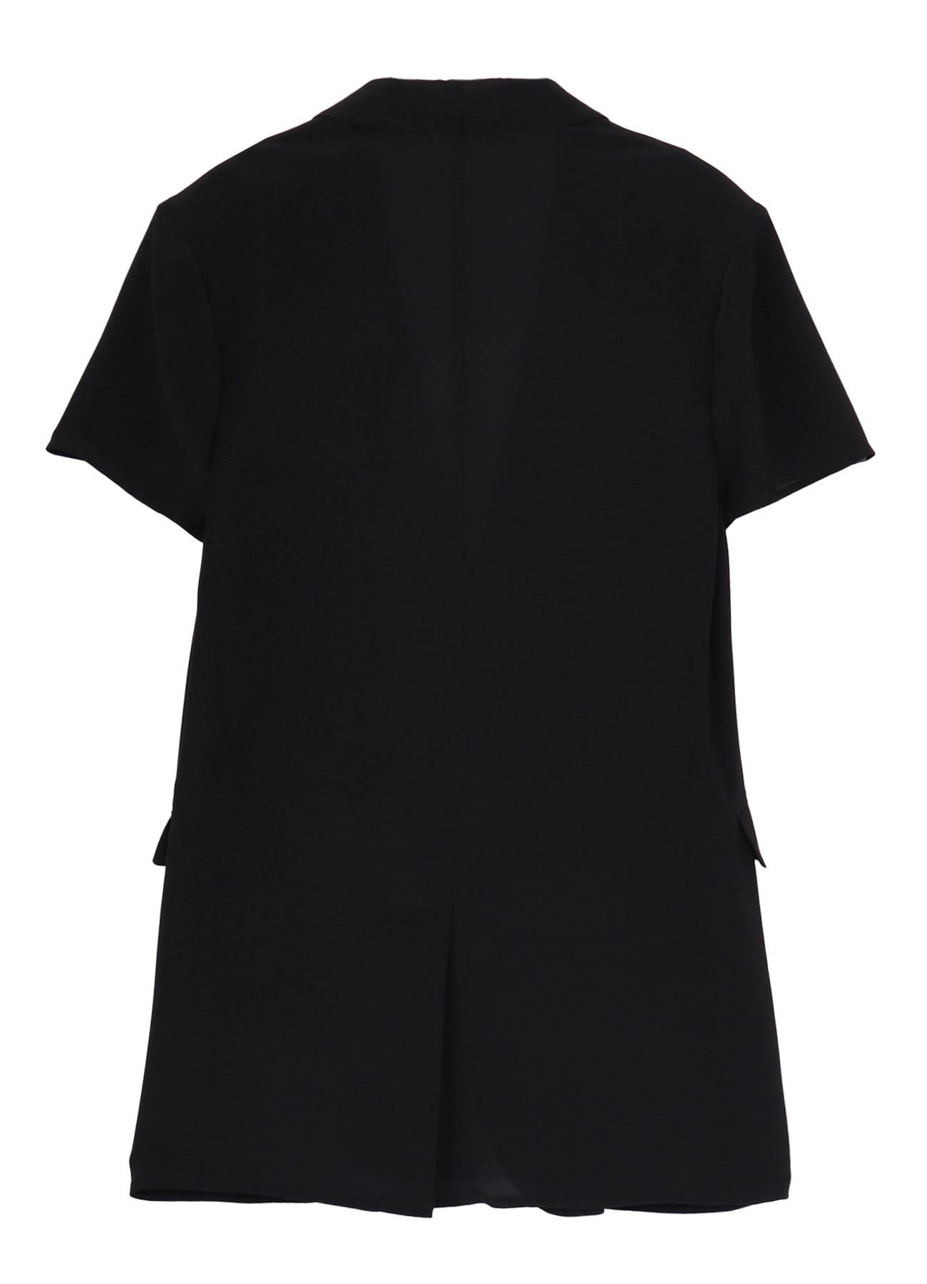 CREPE DE CHINE SHORT SLEEVE 2 BUTTONS JACKET