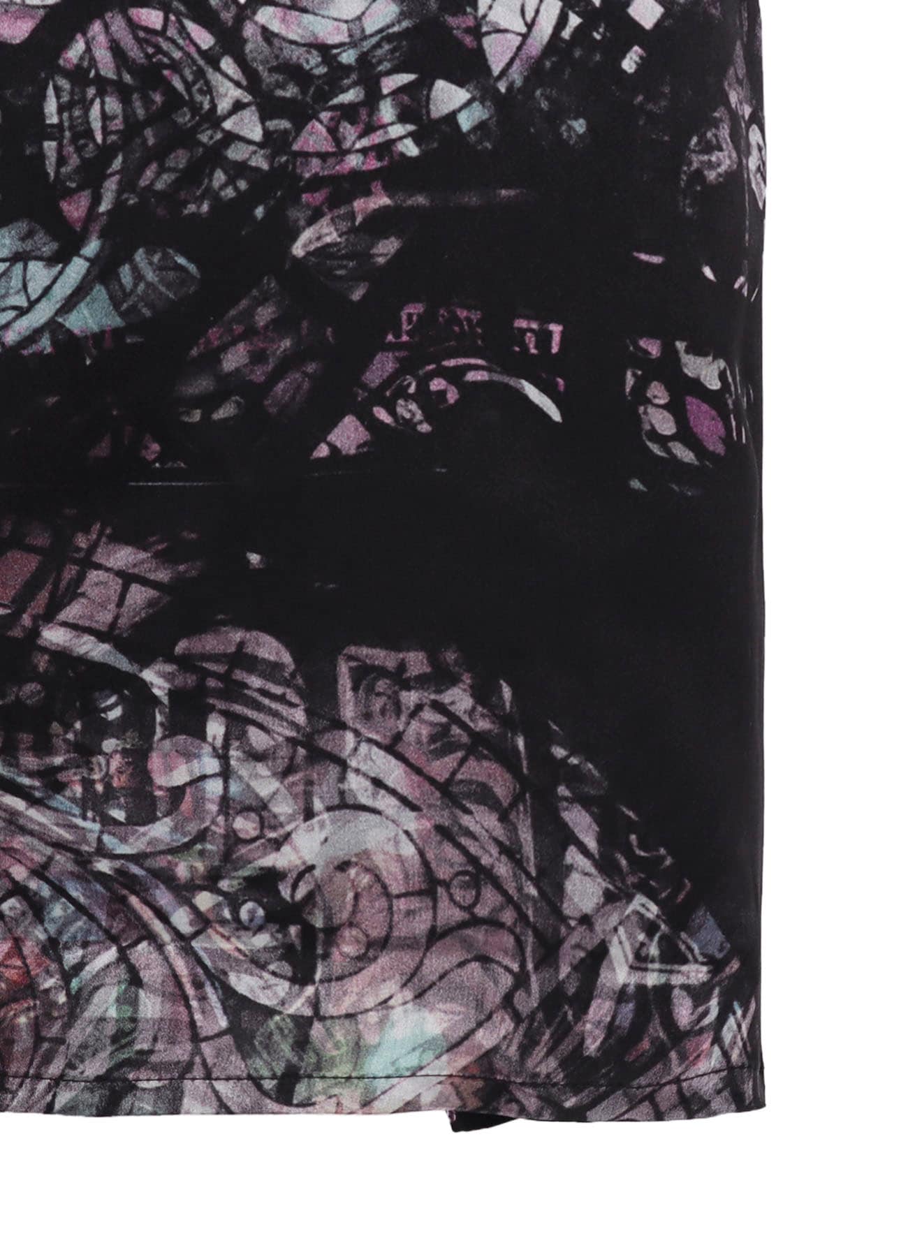 INK / LINING MESSAGE PRINTED GOWN