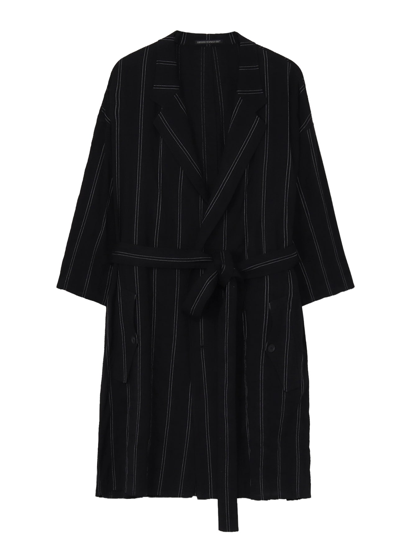 <PIECE UNIQUE/AOYAMA>C/RY STRIPE PATTERN GOWN