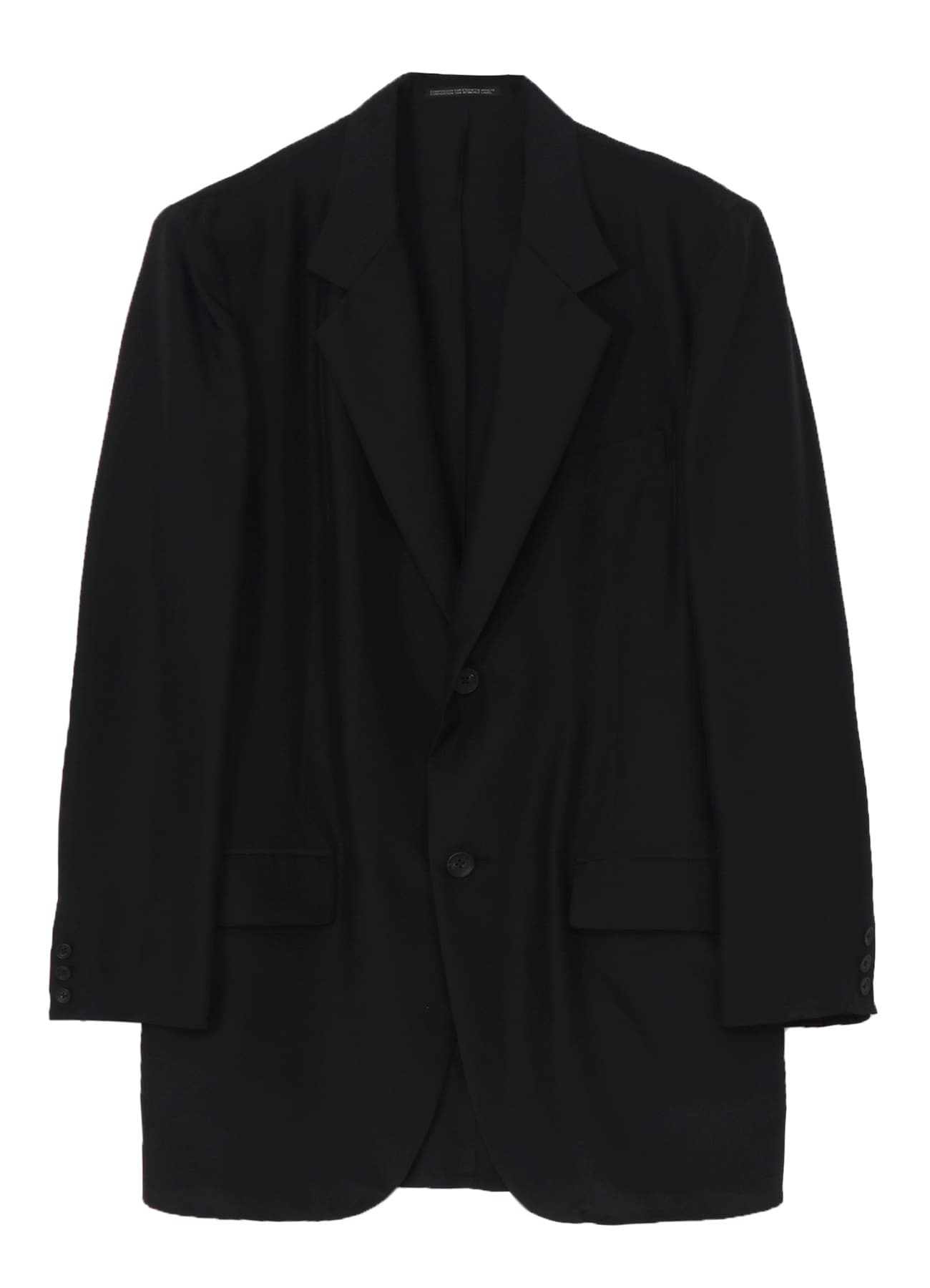 SILK HABUTAE 2 BUTTONS JACKET