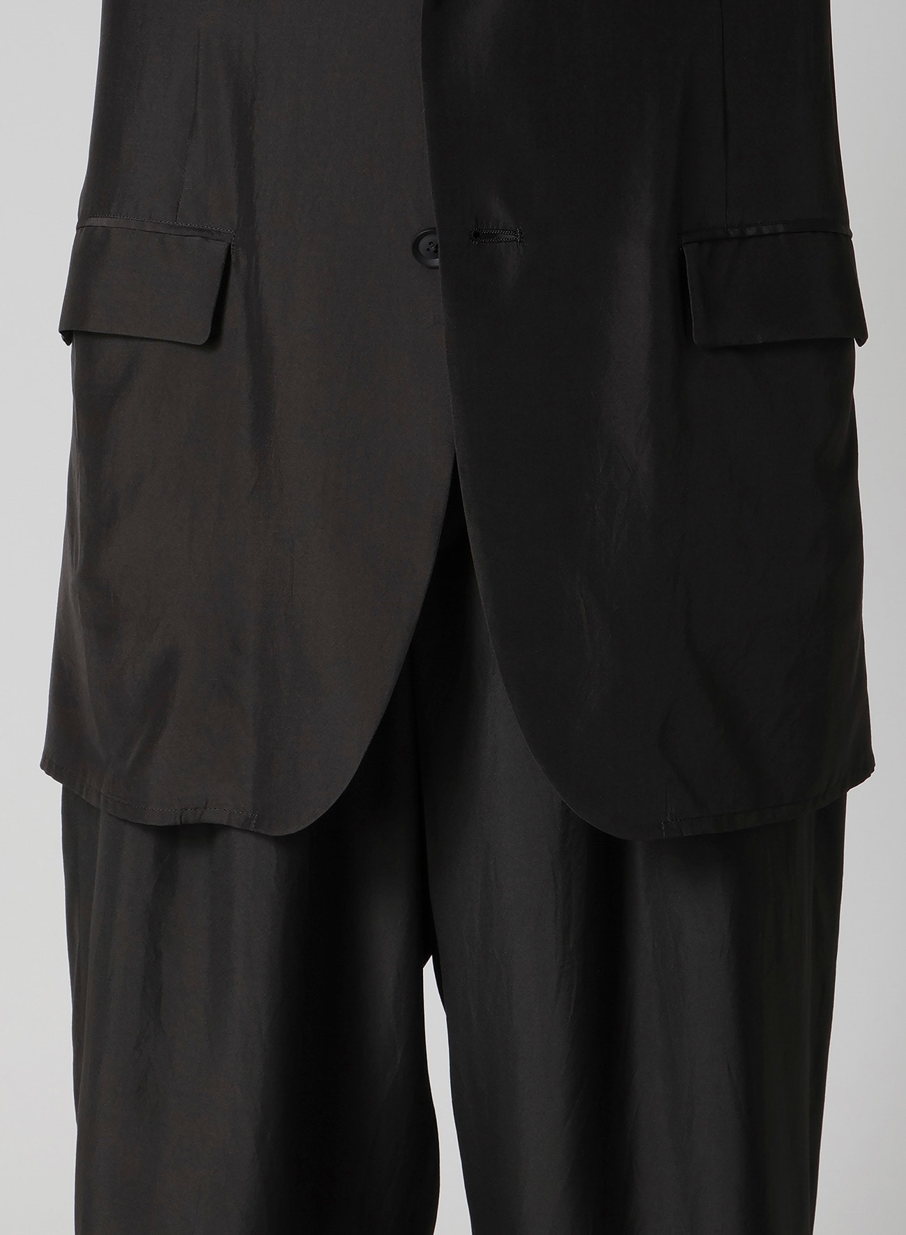 SILK HABUTAE 2 BUTTONS JACKET