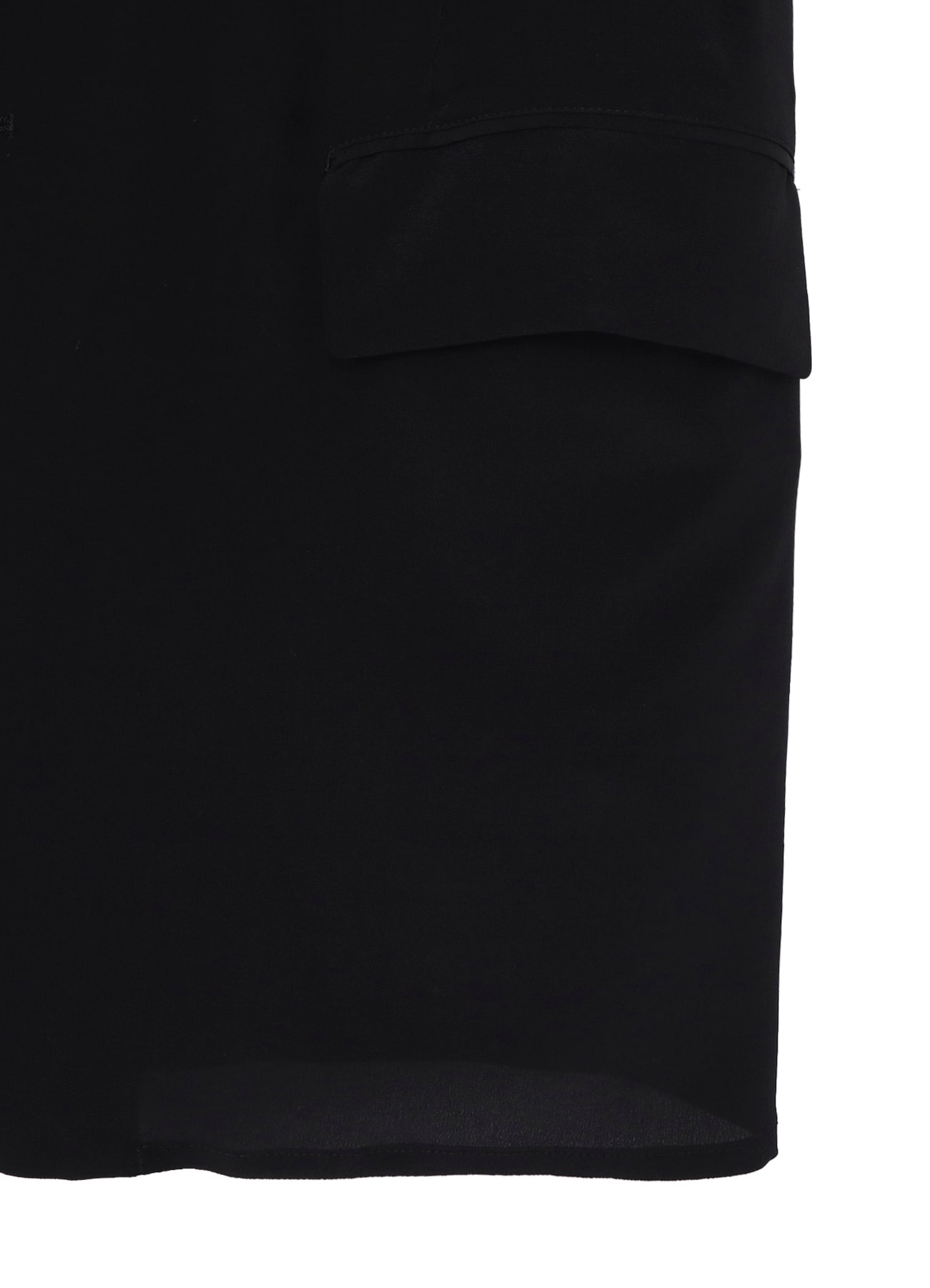 CREPE DE CHINE 2 BUTTONS SHORT SLEEVE JACKET