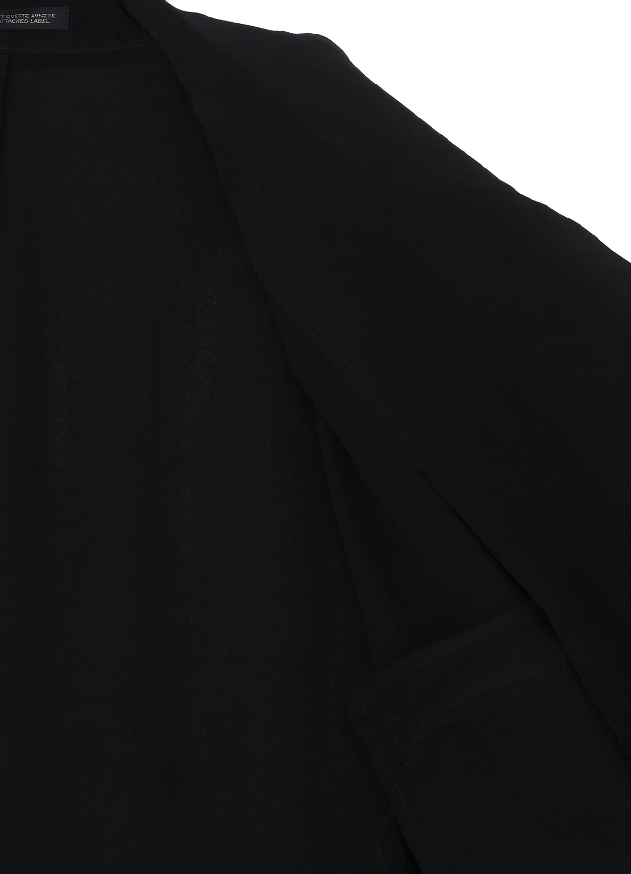 CREPE DE CHINE 2 BUTTONS SHORT SLEEVE JACKET