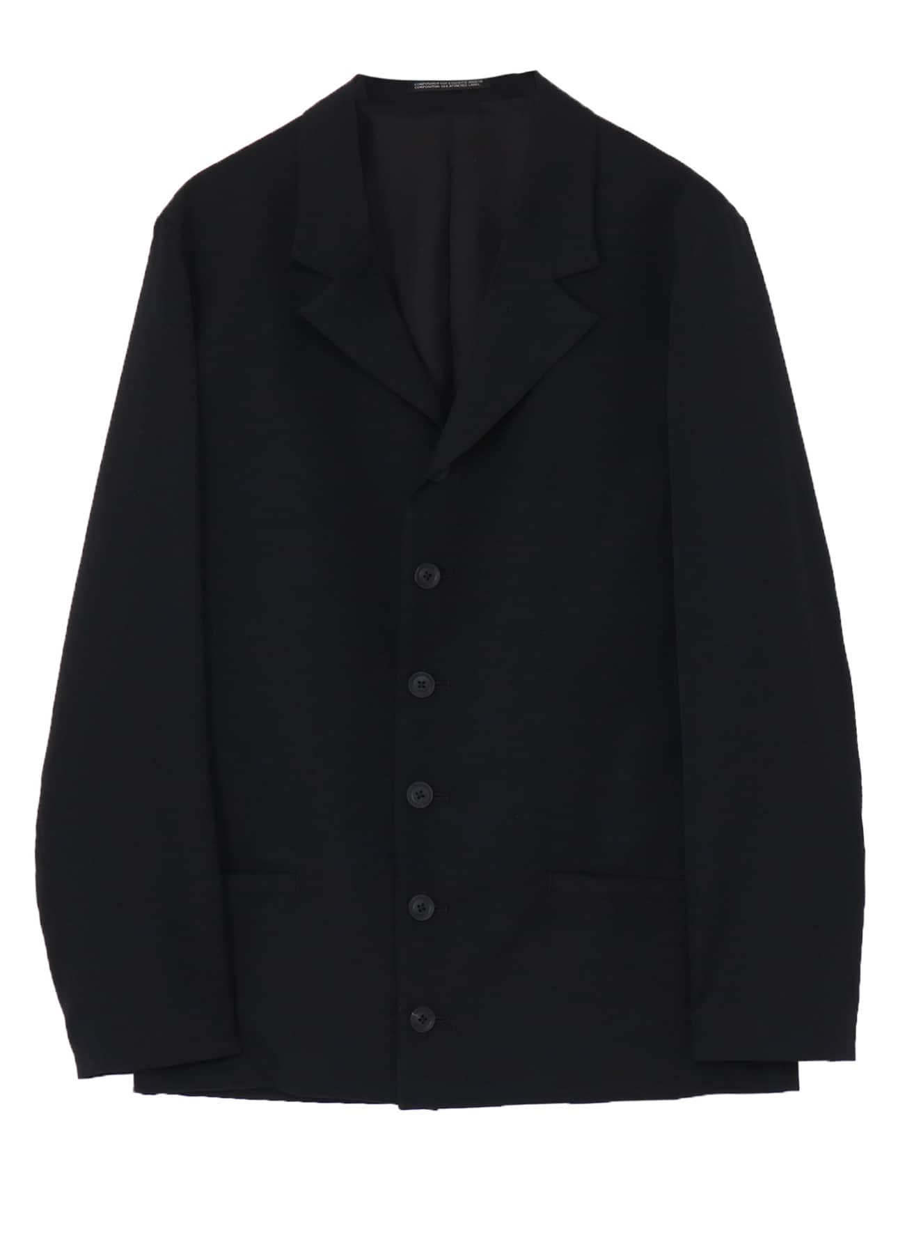 WOOL GABARDINE 6BUTTONS SINGLE JACKET