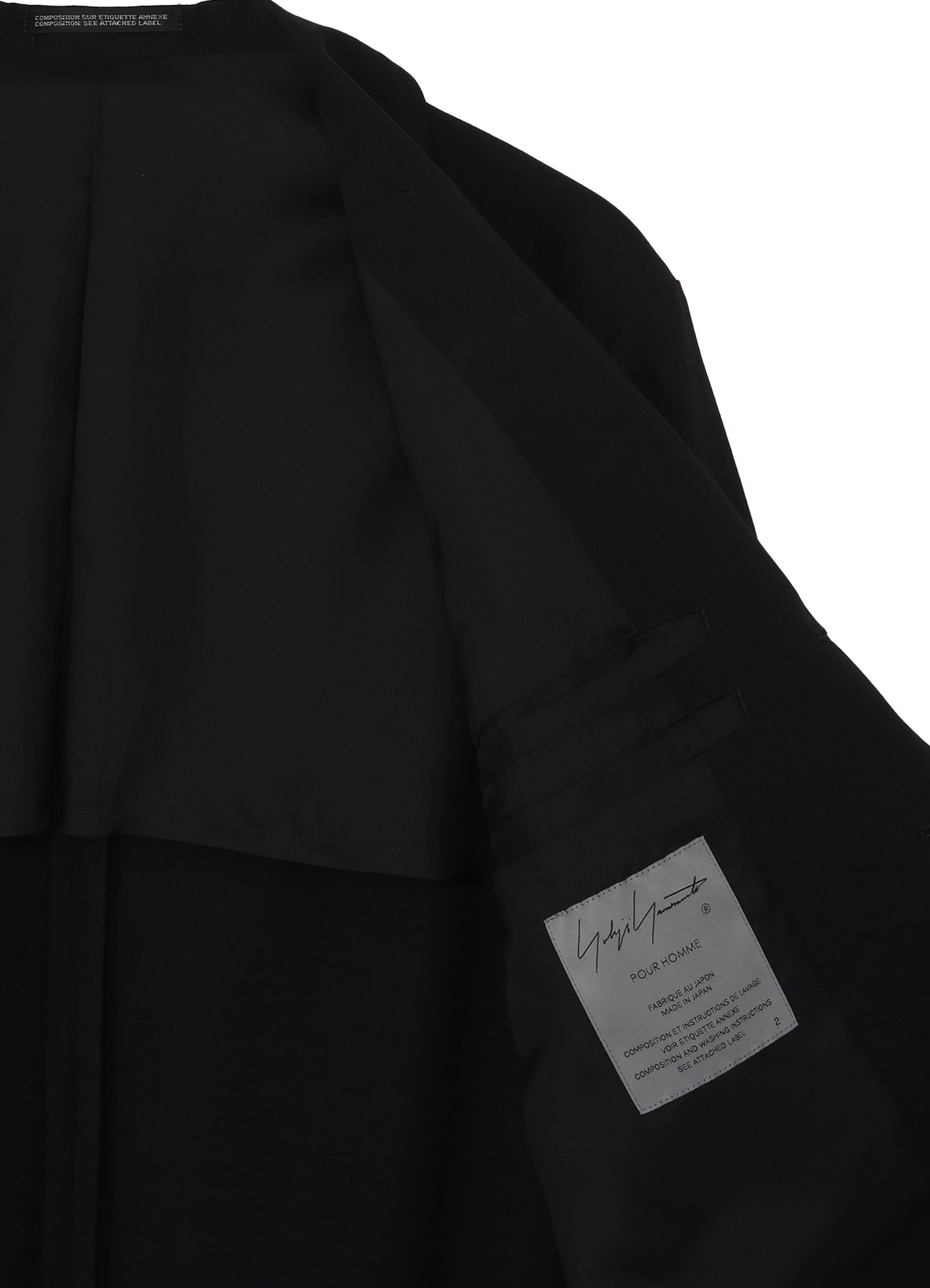 WOOL GABARDINE 6BUTTONS SINGLE JACKET