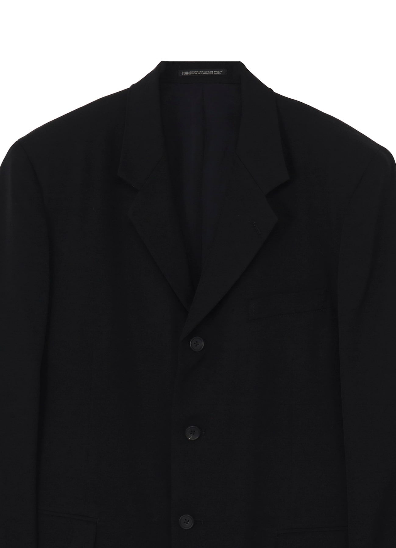 SUIT GABARDINE CDH 3BUTTONS JACKET