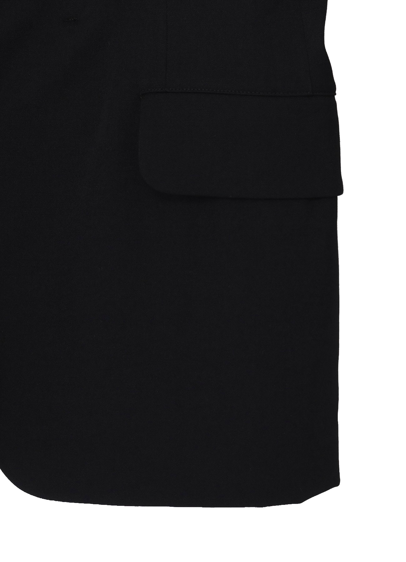 WOOL GABARDINE INNER BELT JACKET