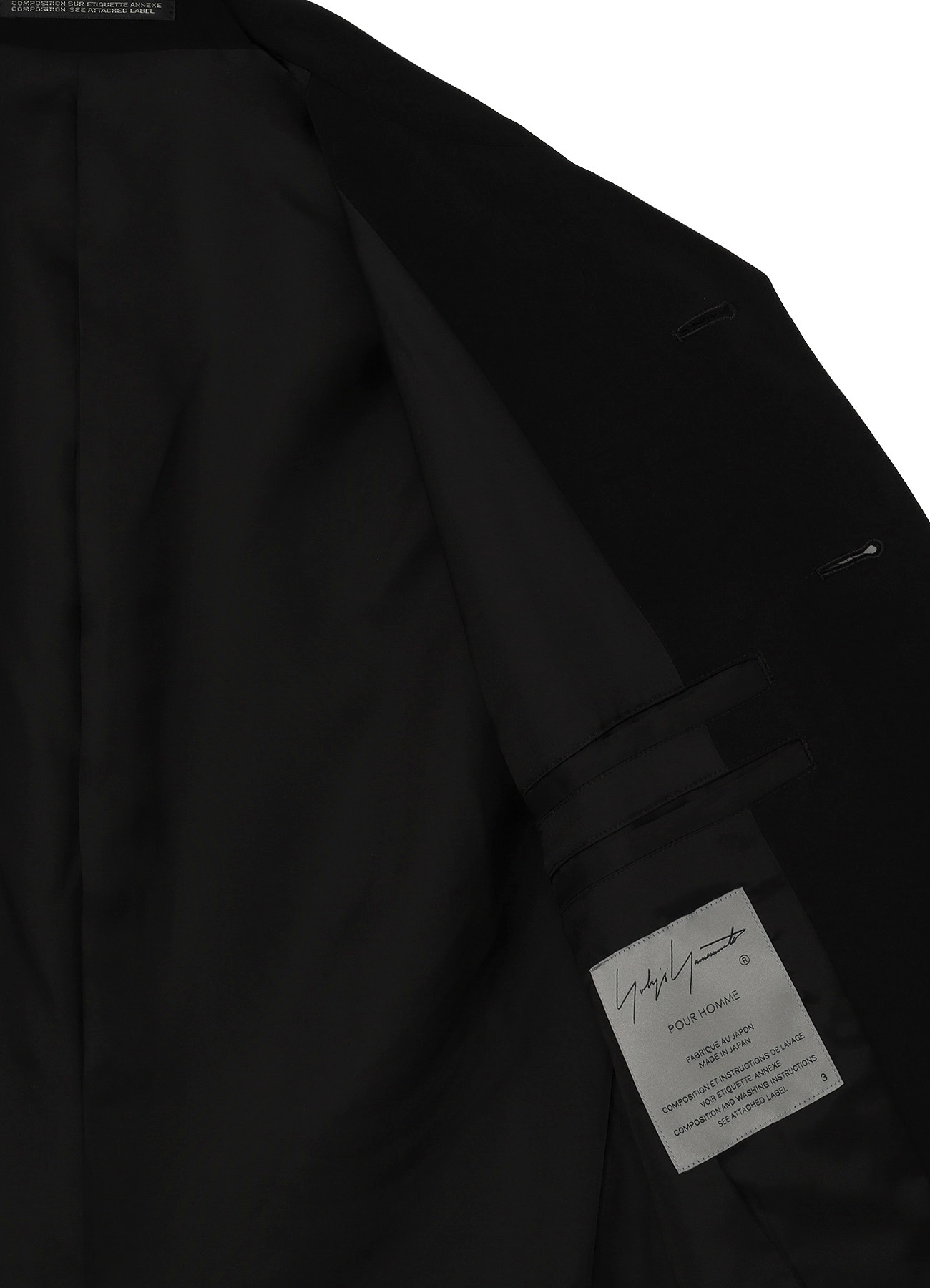 TA TUXEDO EMBROIDERED TAB JACKET