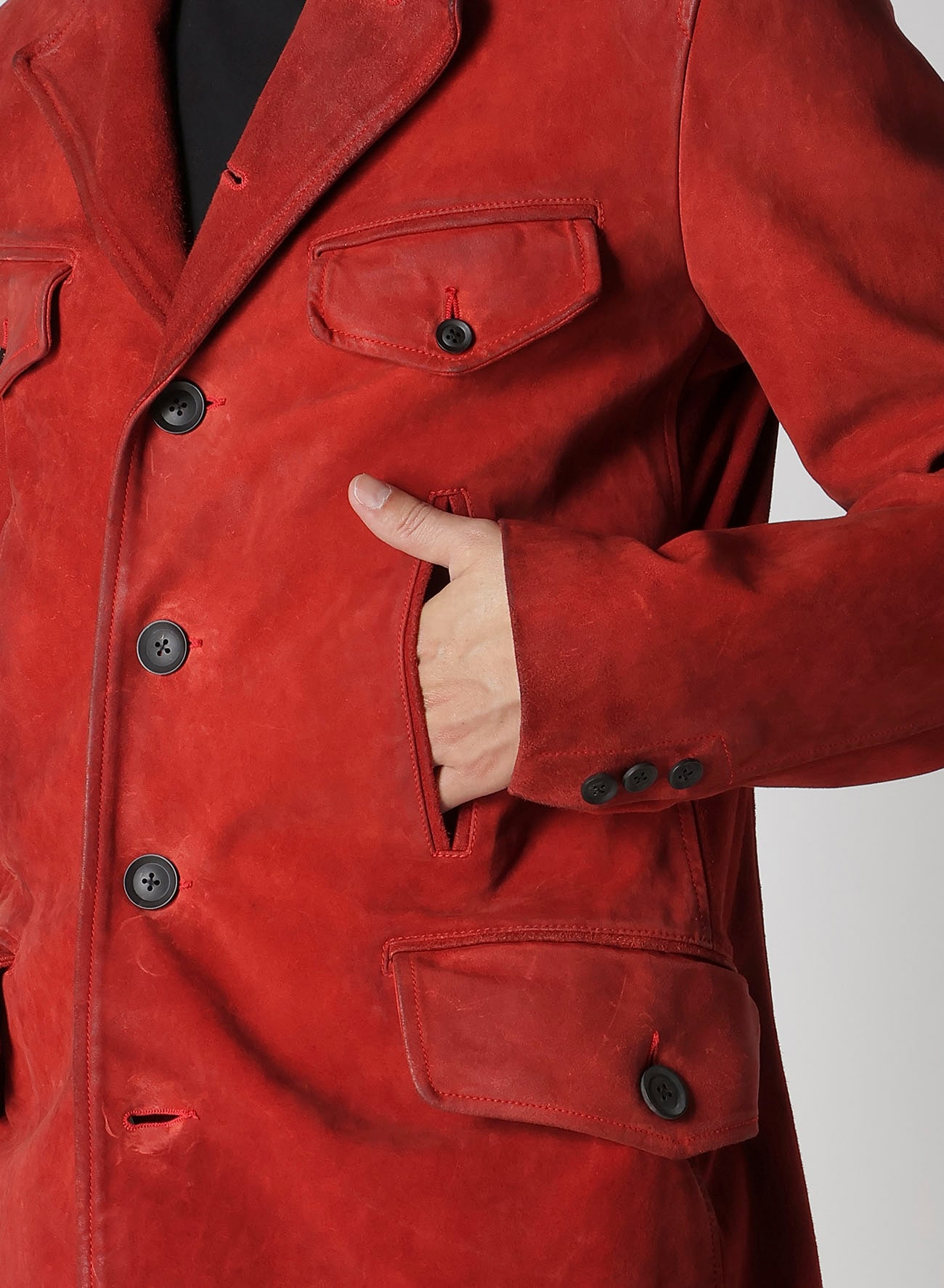 BL JAPAN HORSE  4 BUTTON SINGLE JACKET