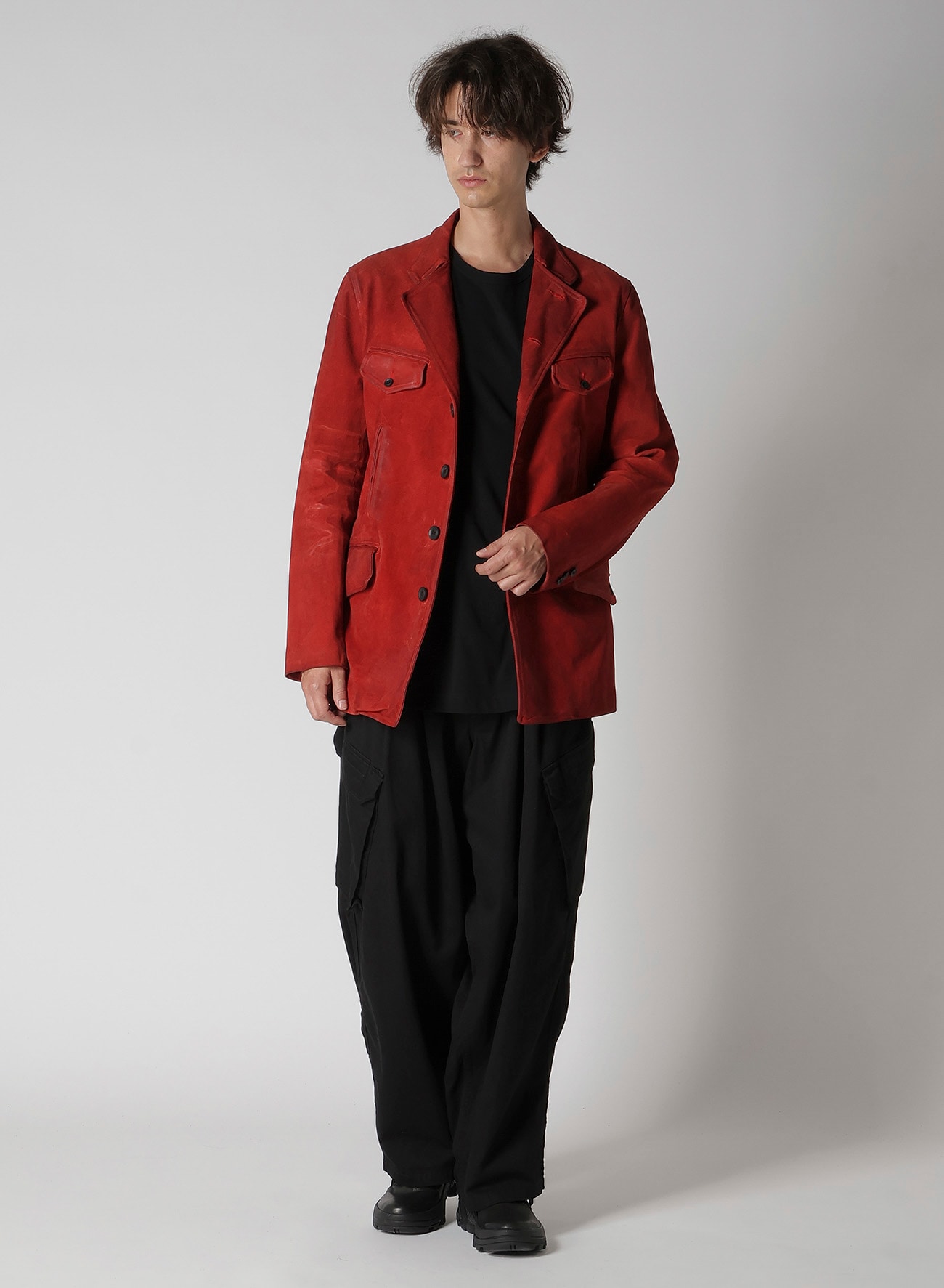 BL JAPAN HORSE  4 BUTTON SINGLE JACKET