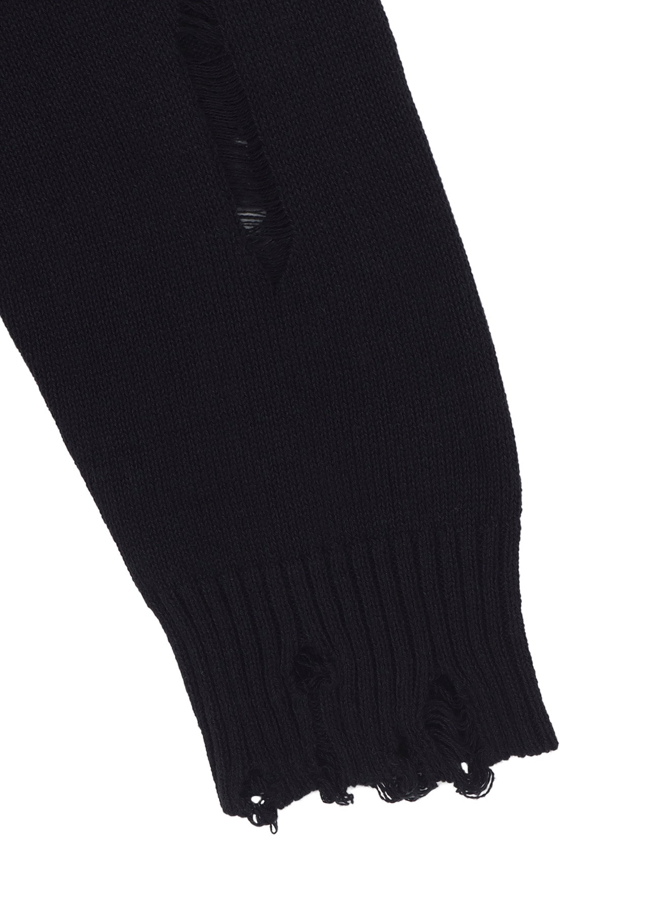 7G 1PLY PLAIN STITCH DROP NEEDLE ROUND NECK DAMAGED PO