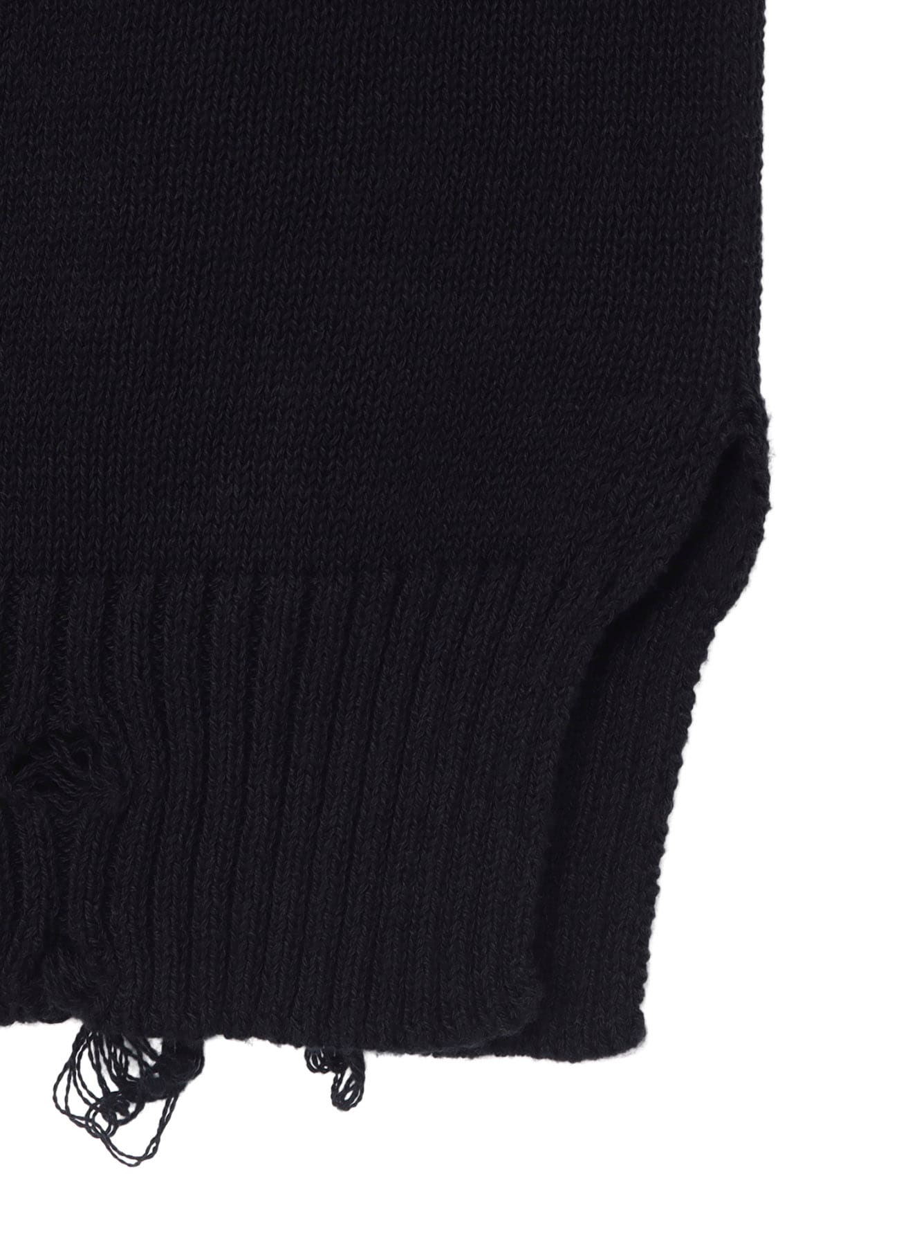 7G 1PLY PLAIN STITCH DROP NEEDLE ROUND NECK DAMAGED PO