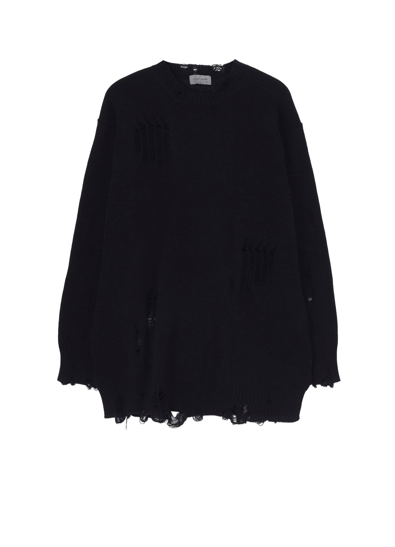 7G 1PLY PLAIN STITCH DROP NEEDLE ROUND NECK DAMAGED PO