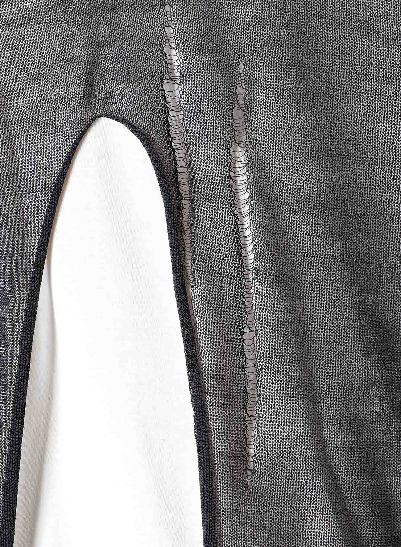 12G 1PLY PS+OPENWORK+HOLE ROUND NECK DAMAGED PO