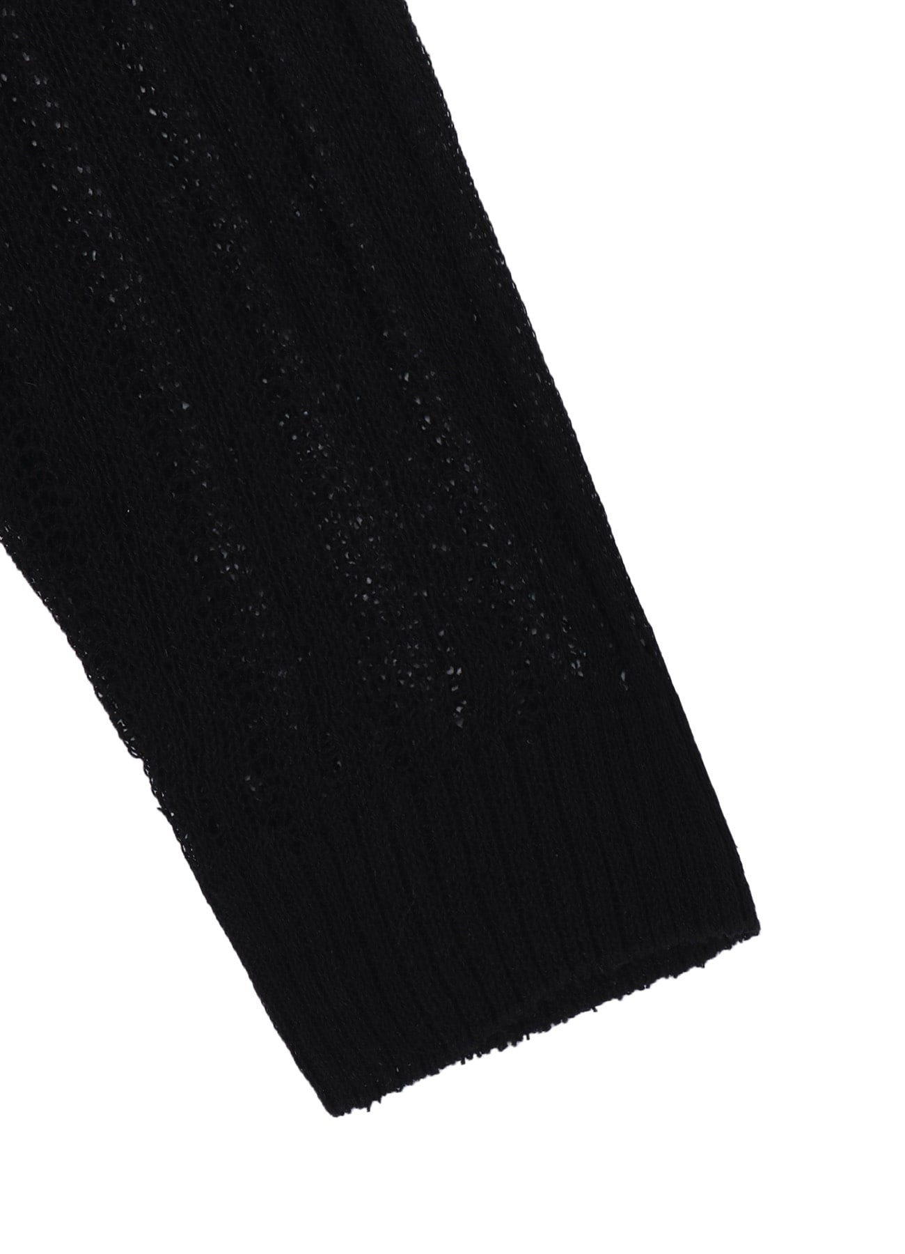 7G 1PLY PS+POST STITCH ROUND NECK PULL OVER