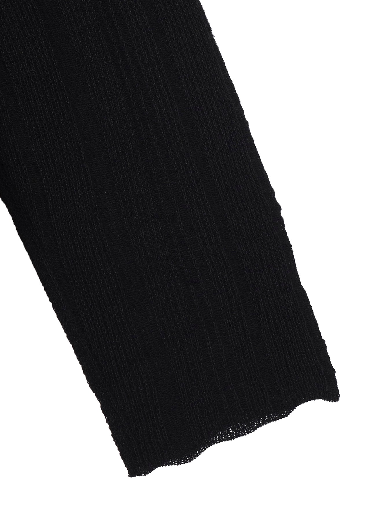 10G 1PLY DROP NEEDLE HALF CD CARDIGAN