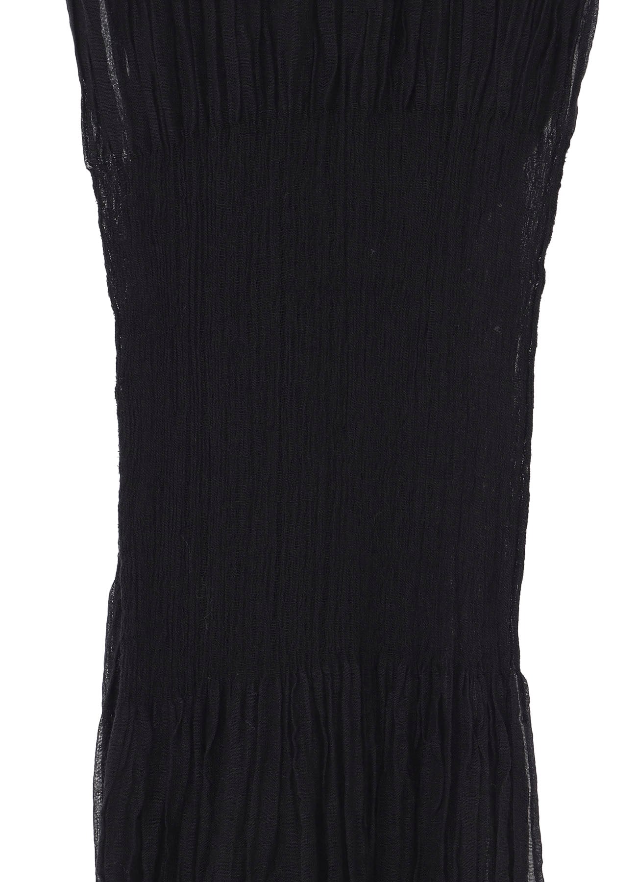 C/PLAIN WEAVE GATHER DETAIL STOLE