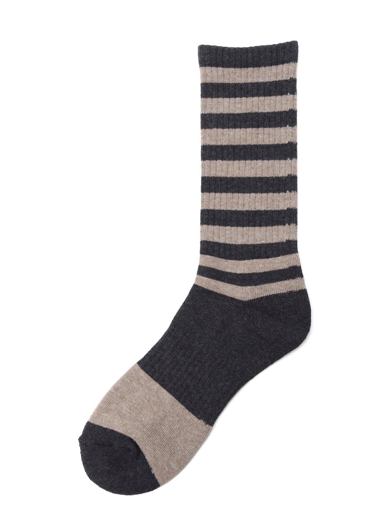 C/A RIB PILE BORDER SOCKS