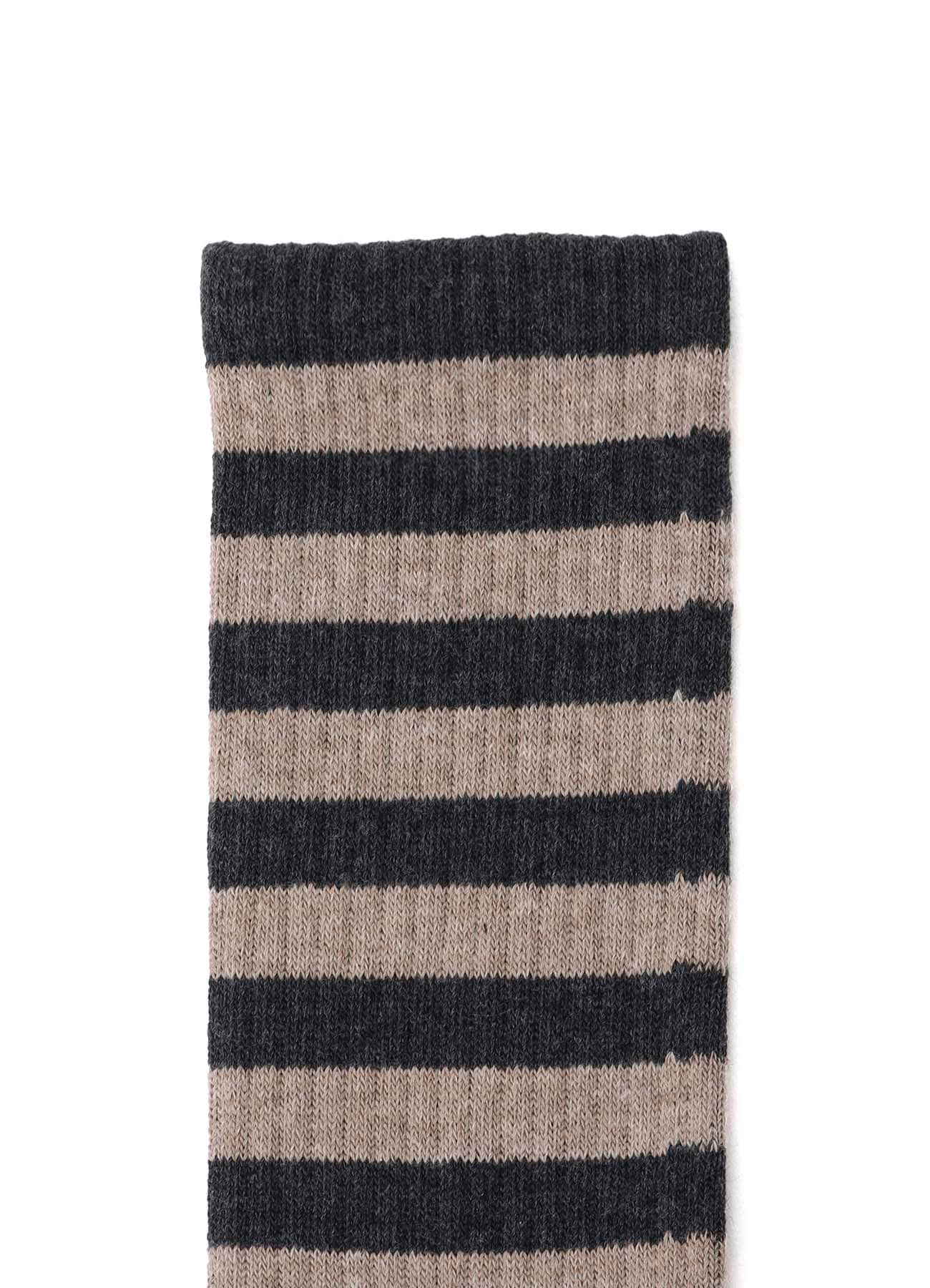 C/A RIB PILE BORDER SOCKS