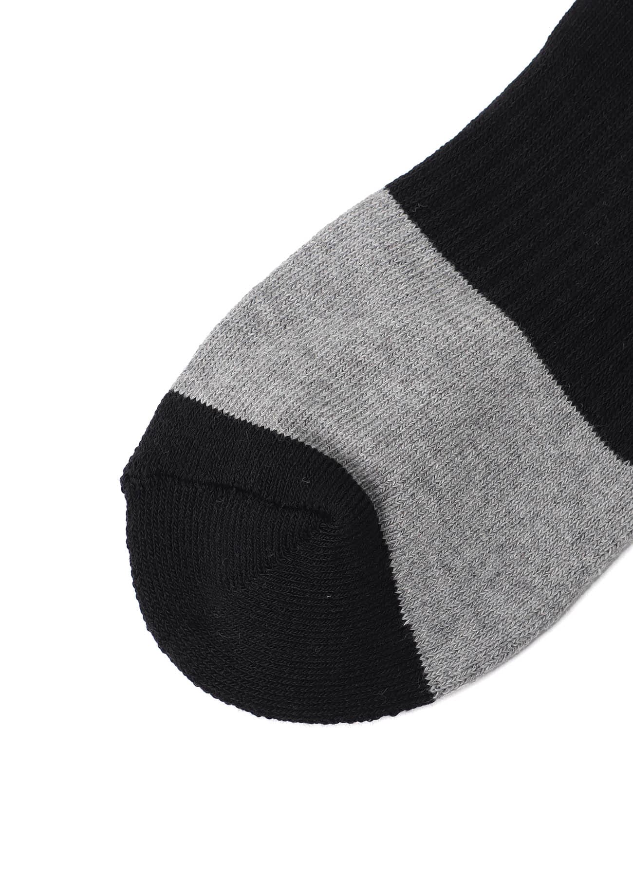 C/A RIB PILE BORDER SOCKS