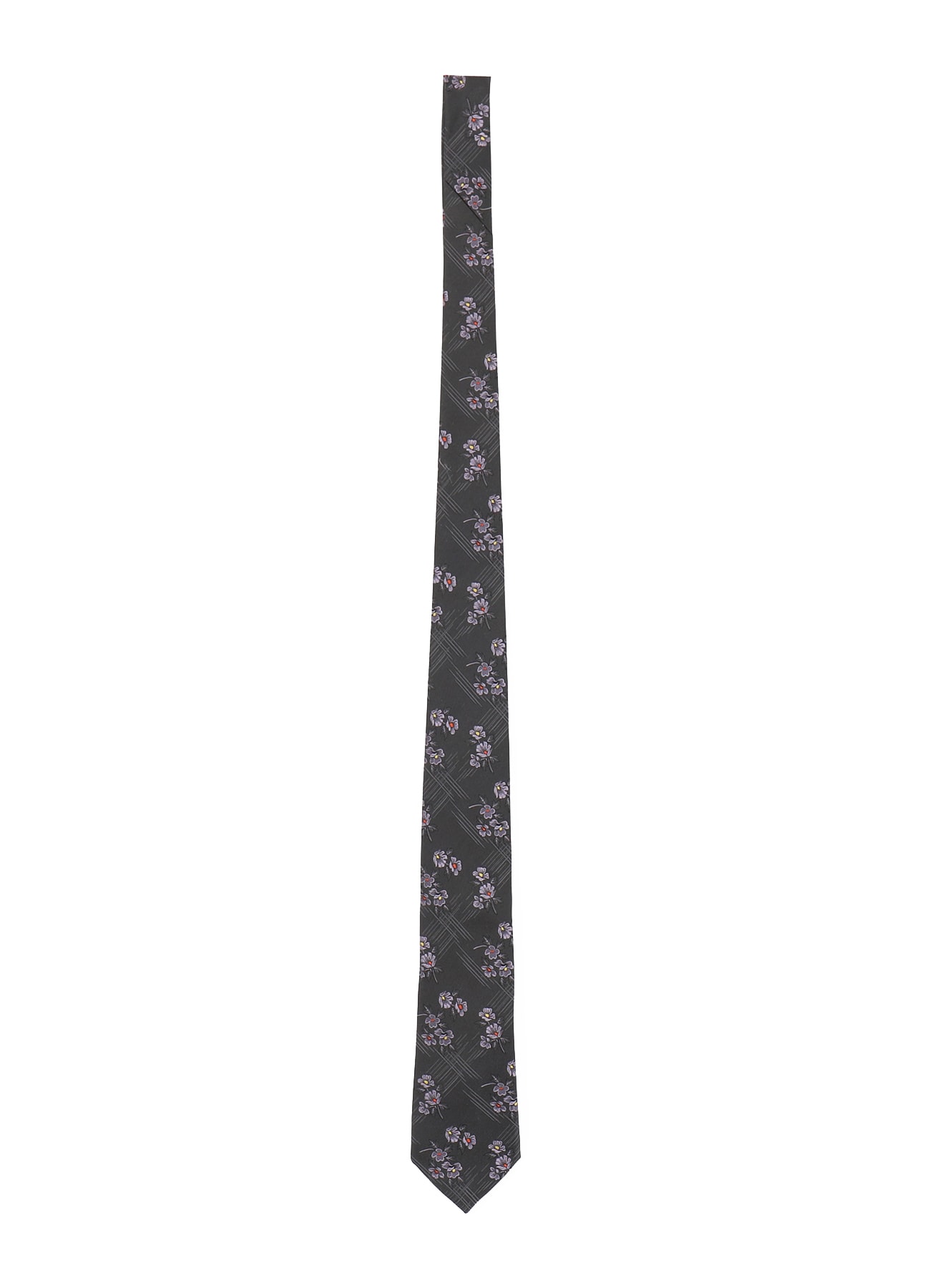 FLOWER PLAID JQ DERBY TIE