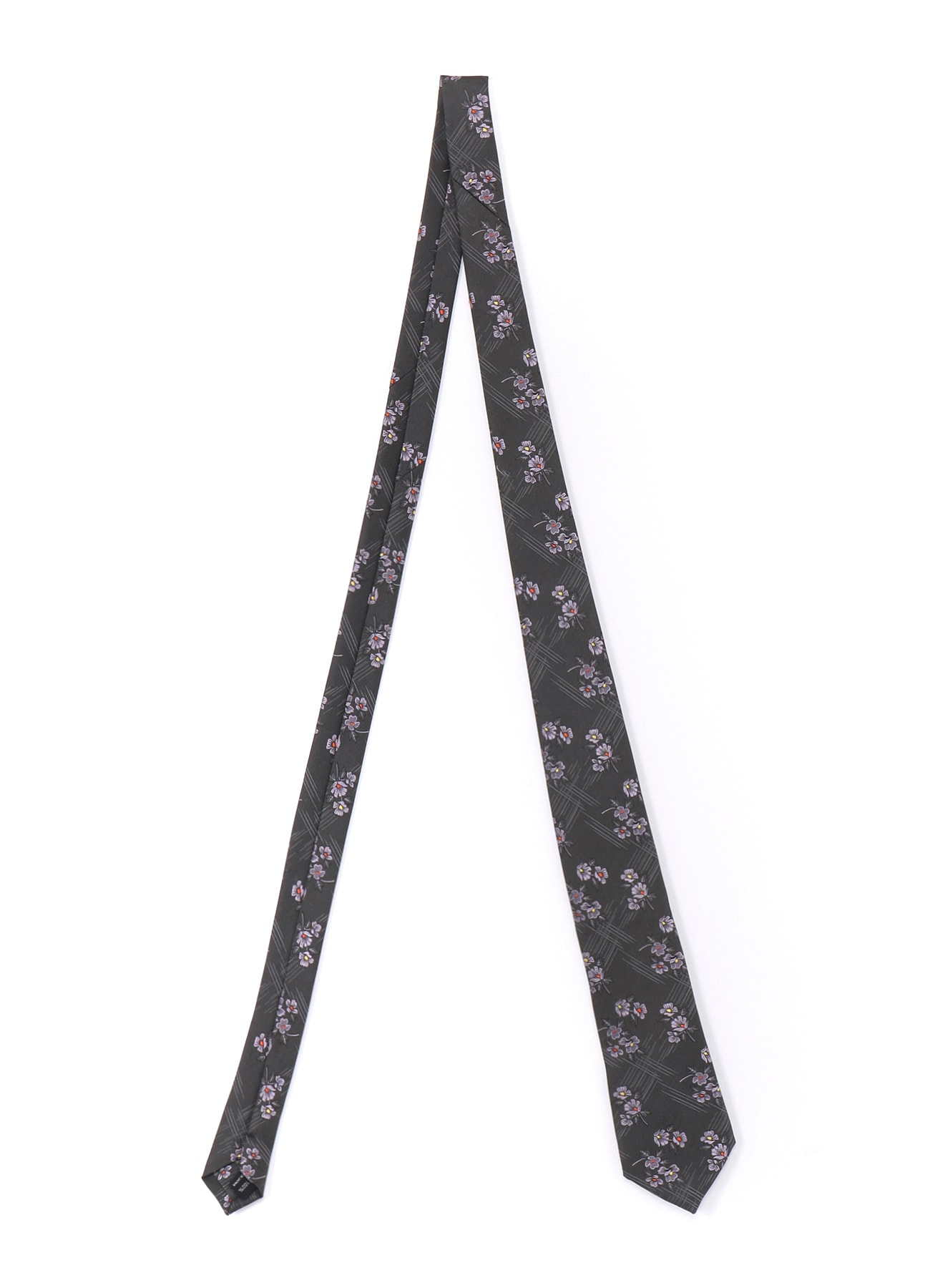 FLOWER PLAID JQ DERBY TIE