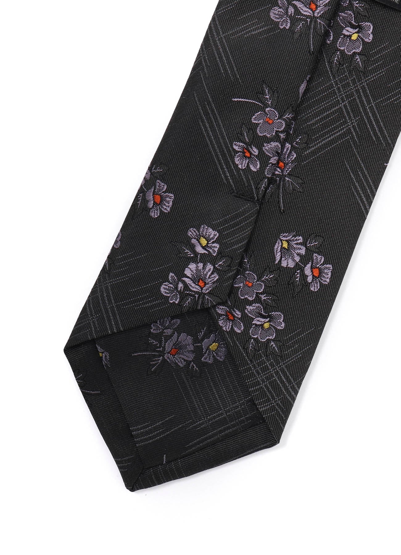 FLOWER PLAID JQ DERBY TIE