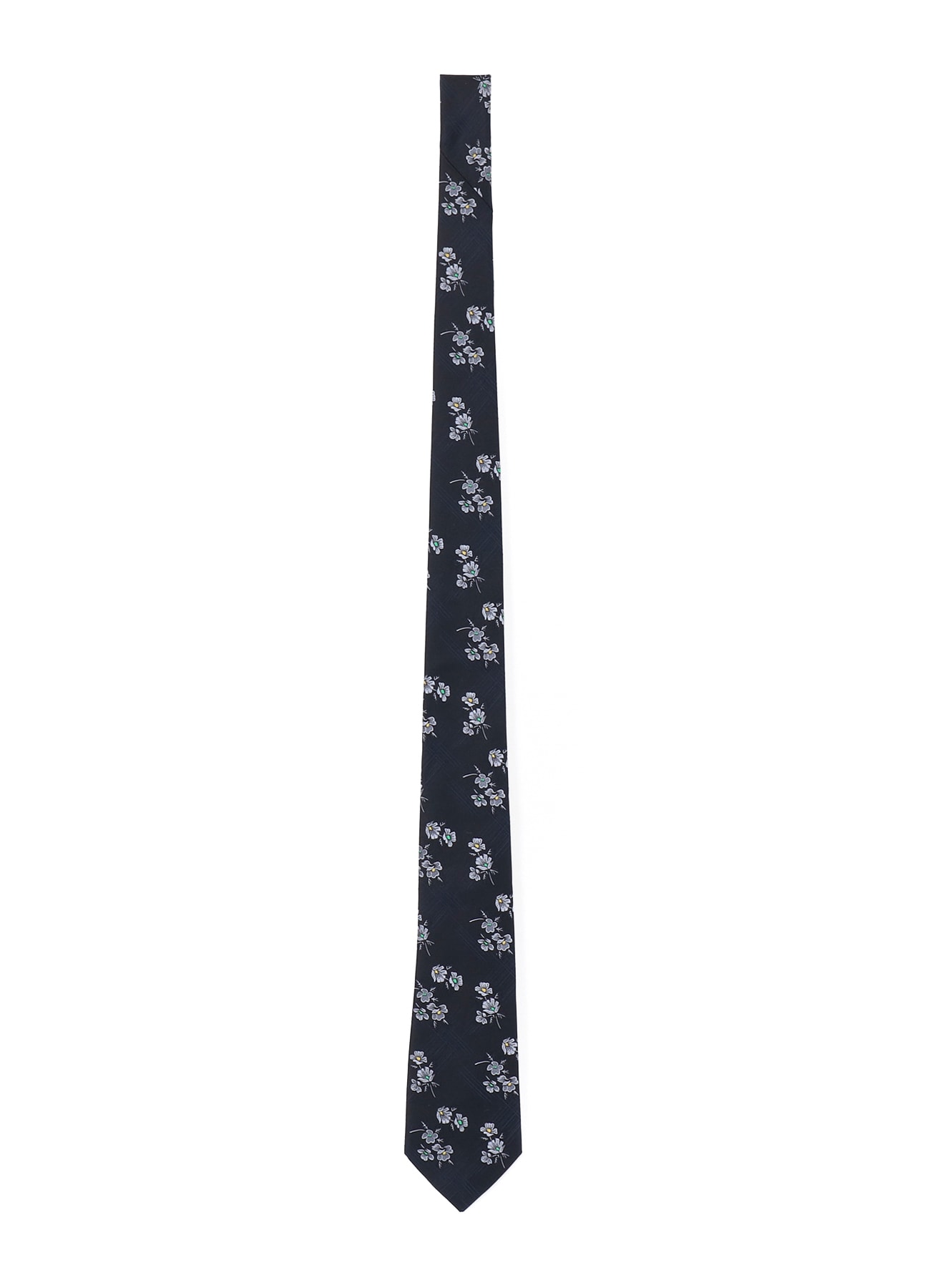 FLOWER PLAID JQ DERBY TIE