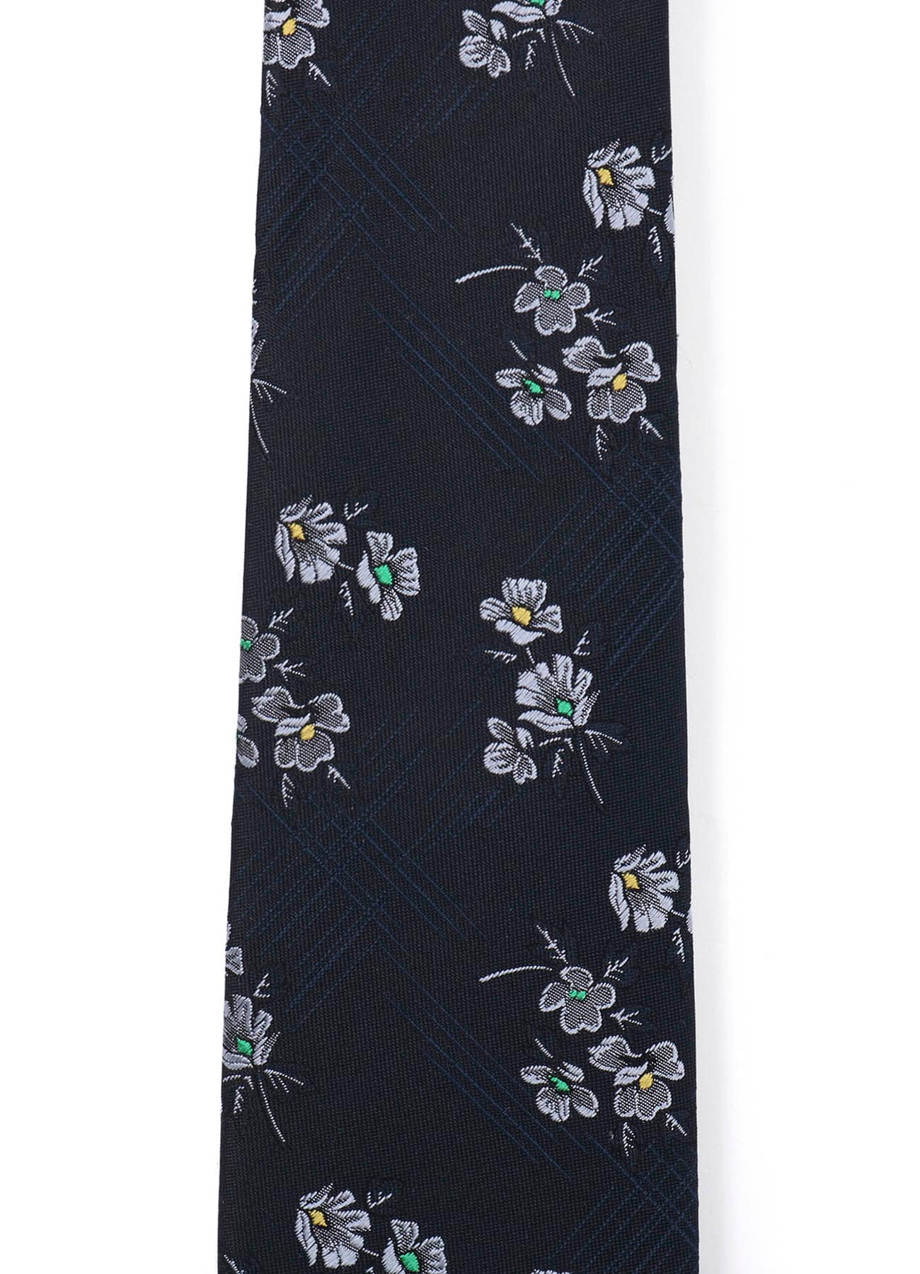 FLOWER PLAID JQ DERBY TIE