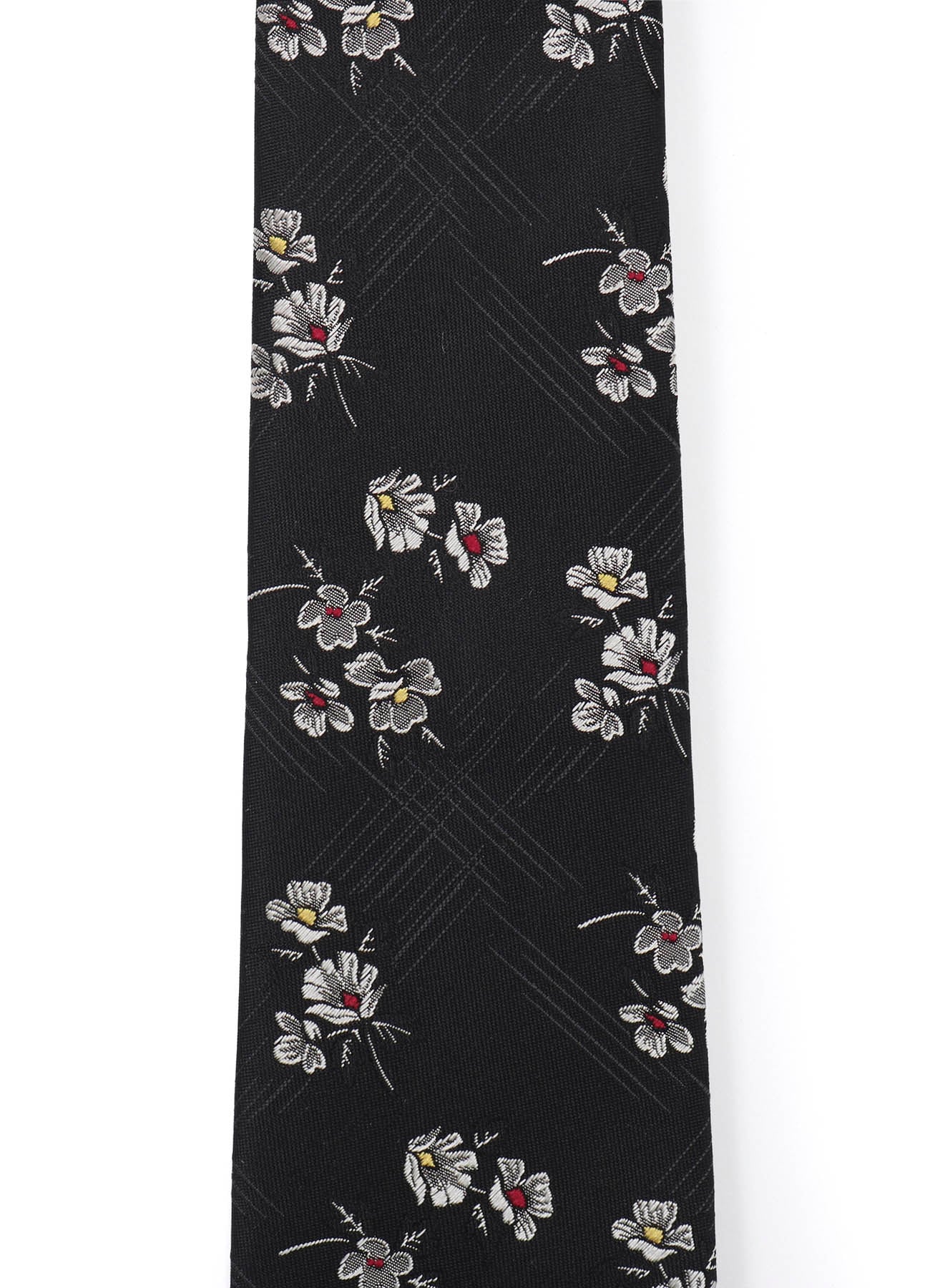 FLOWER PLAID JQ DERBY TIE