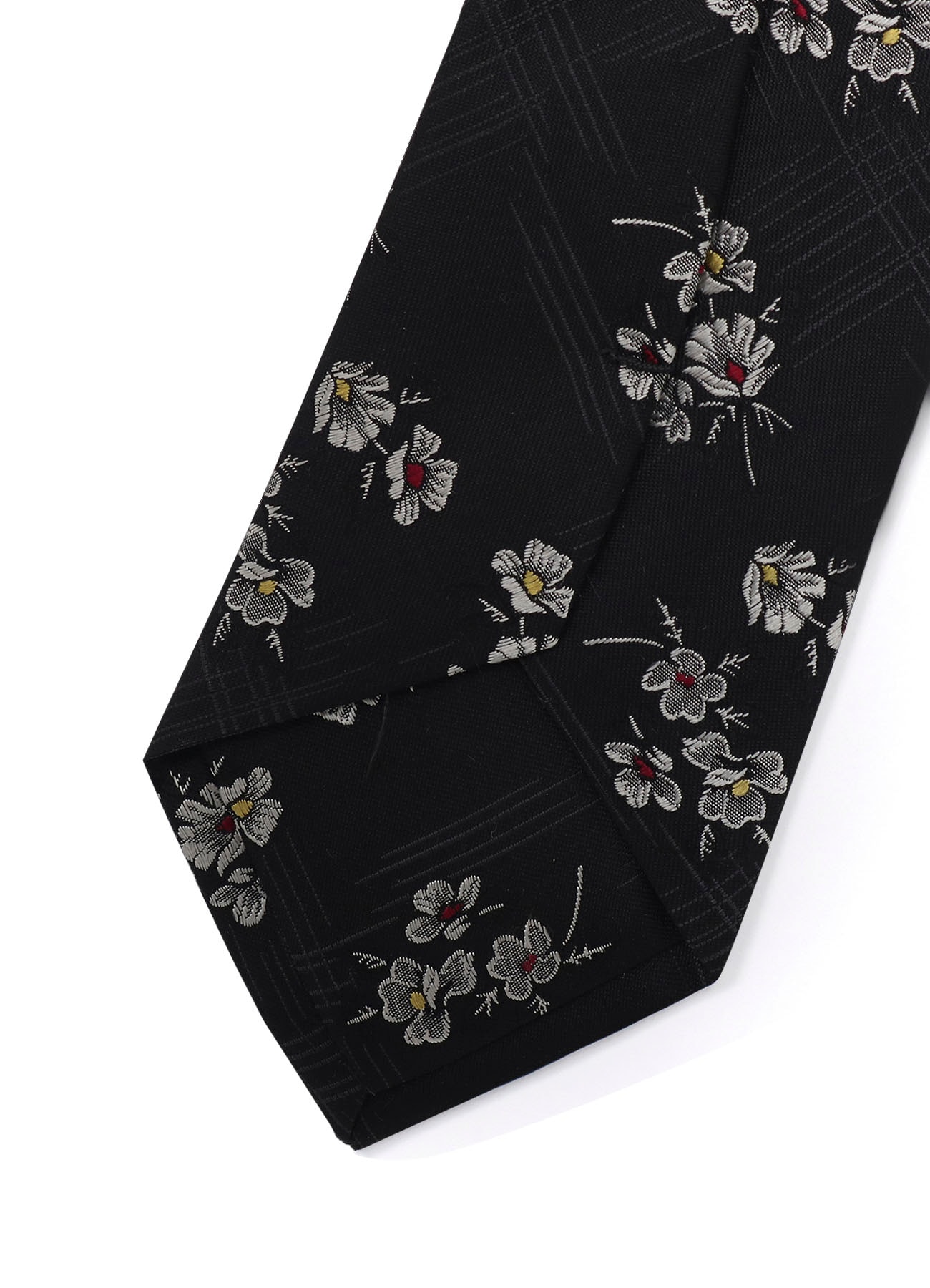 FLOWER PLAID JQ DERBY TIE