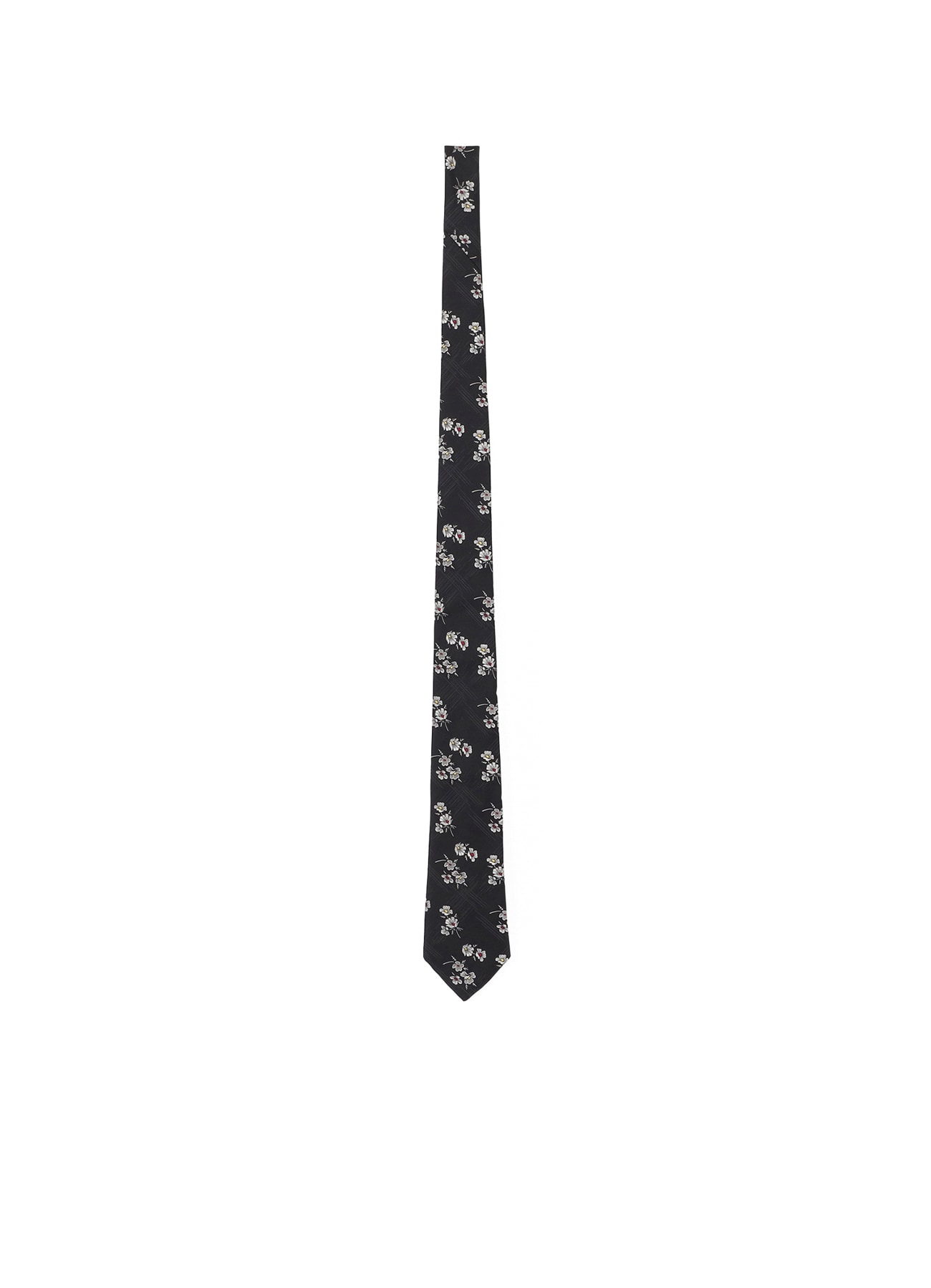 FLOWER PLAID JQ DERBY TIE