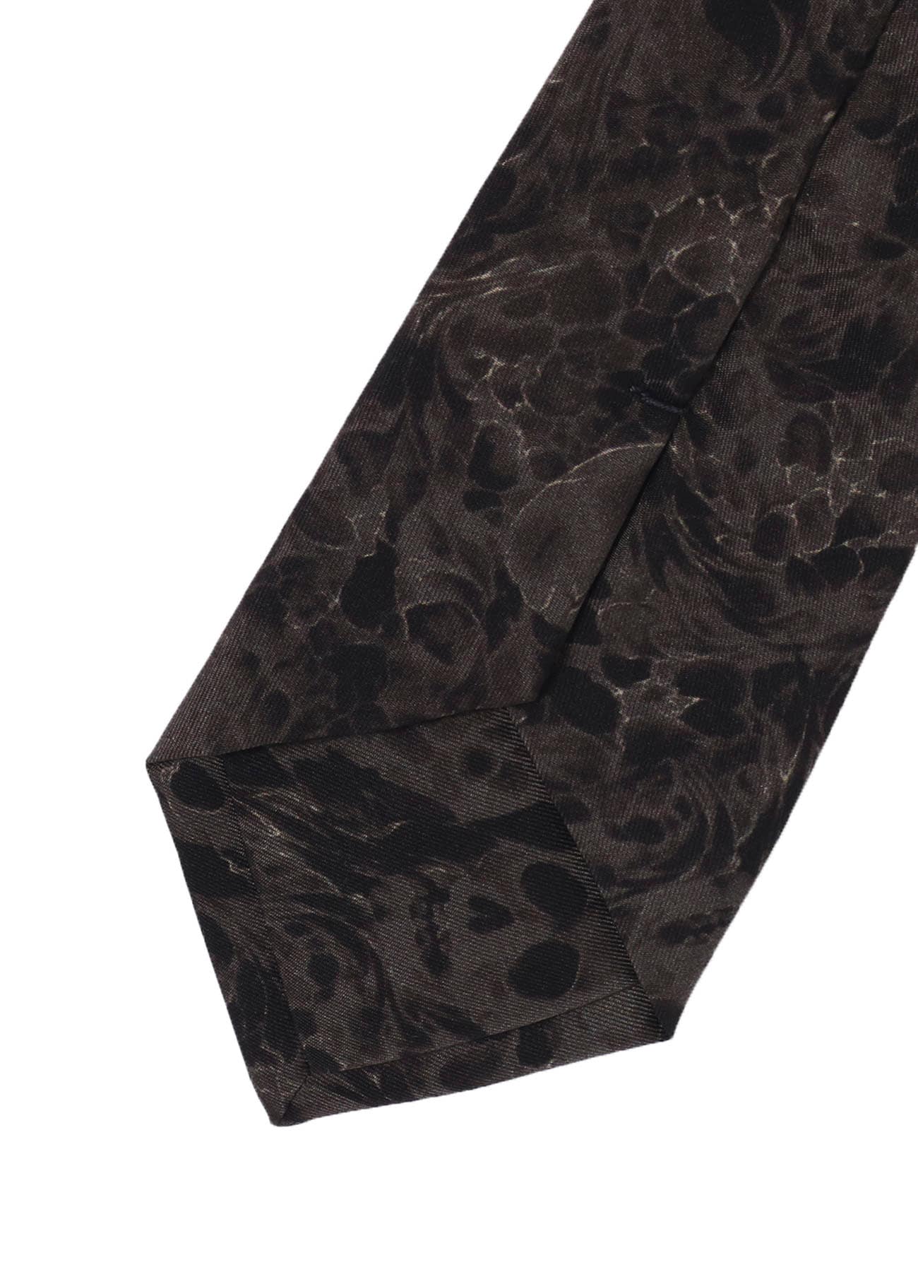 BROTHER SILK TIE SKULL01