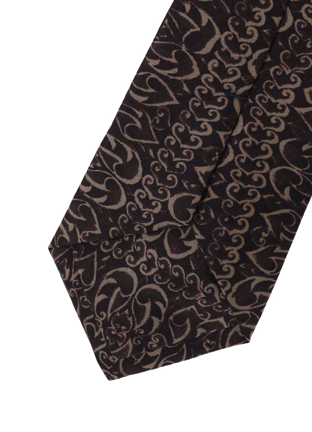 BROTHER SILK TIE SKULL02