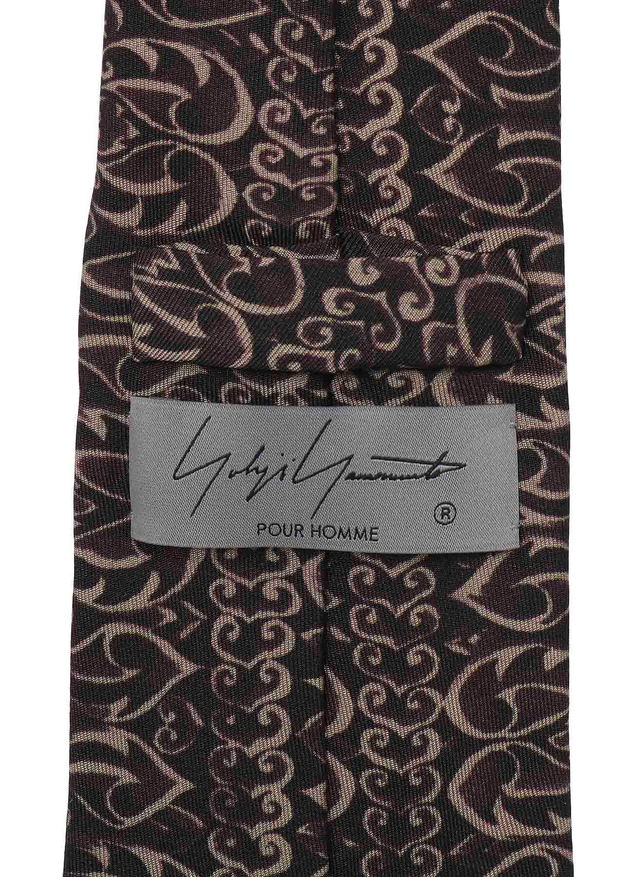 BROTHER SILK TIE SKULL02