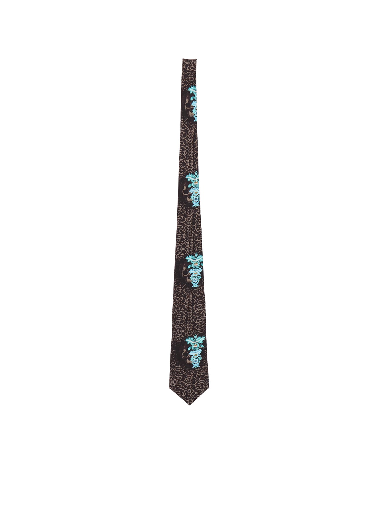 BROTHER SILK TIE SKULL02