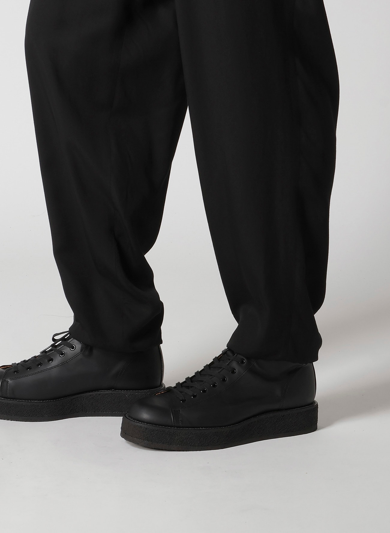 RE CELLULOSE GABARDINE RIBBED FLAP POCKET PANTS