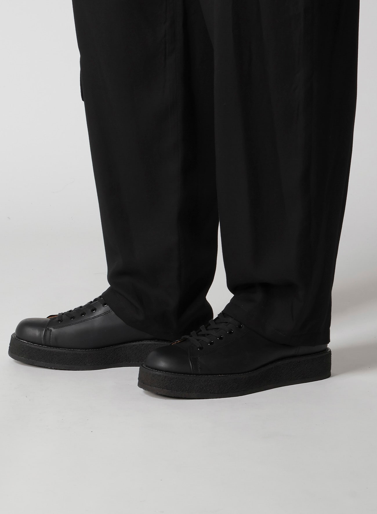 RE CELLULOSE GABARDINE SIDE POCKET PANTS