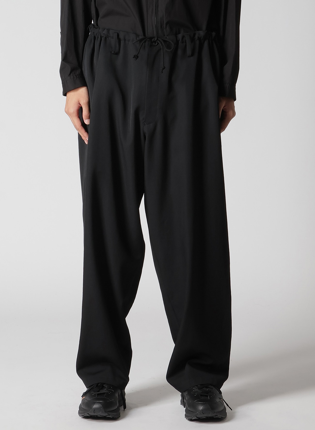 WOOL GABARDINE NEW STANDARD STRING PANTS