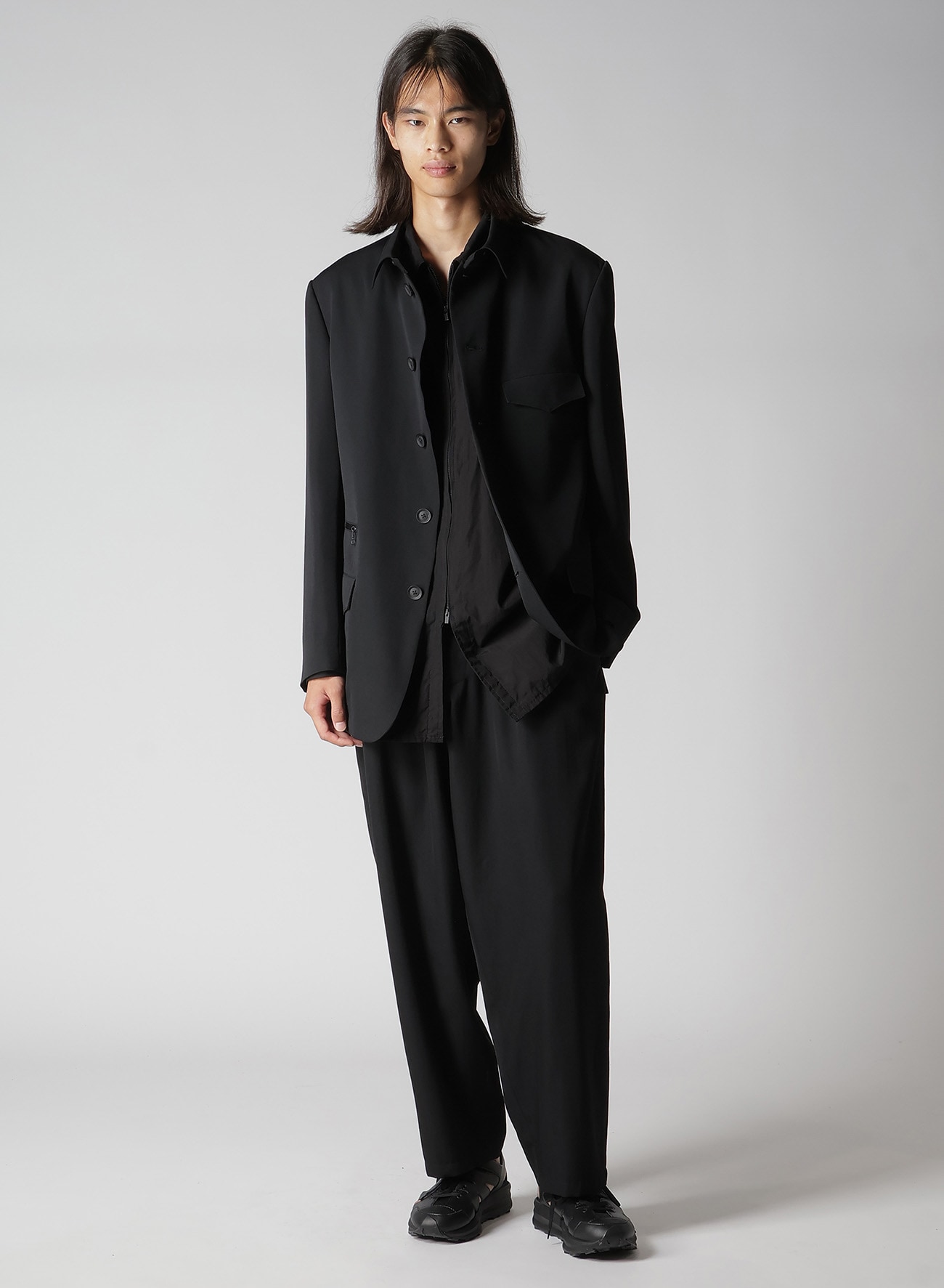 WOOL GABARDINE NEW STANDARD STRING PANTS