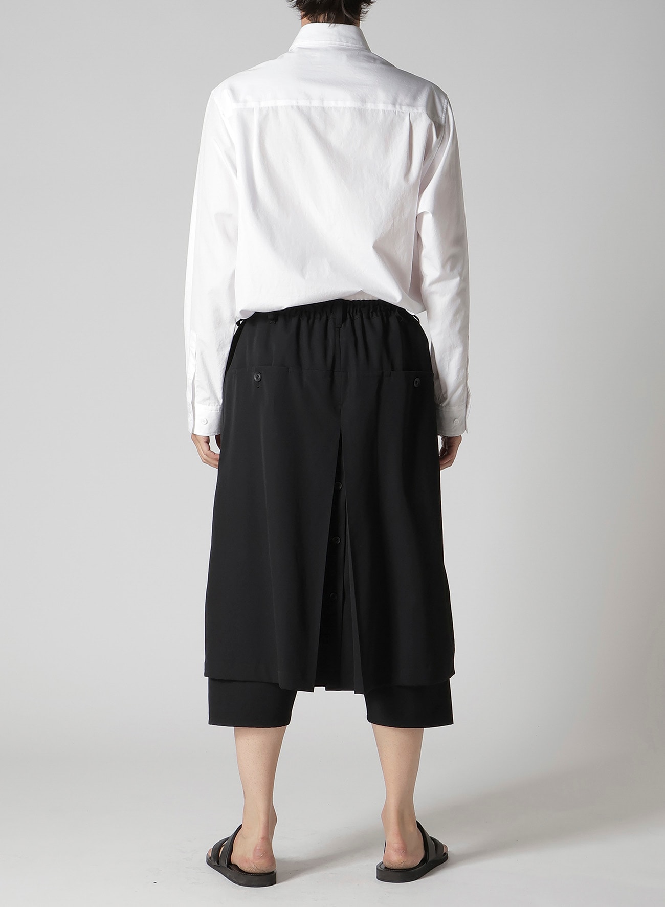 TA TUXEDO WRAP PANTS