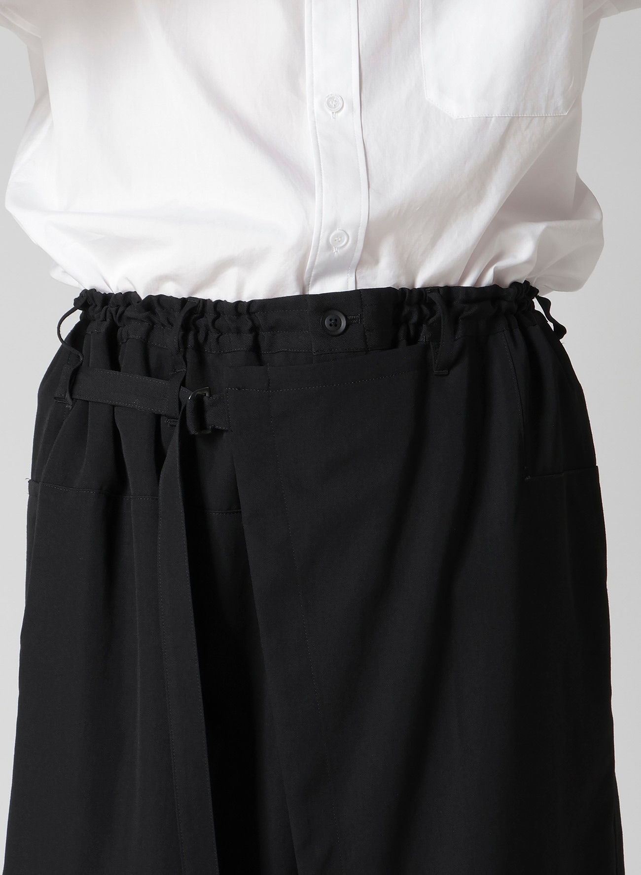 TA TUXEDO WRAP PANTS