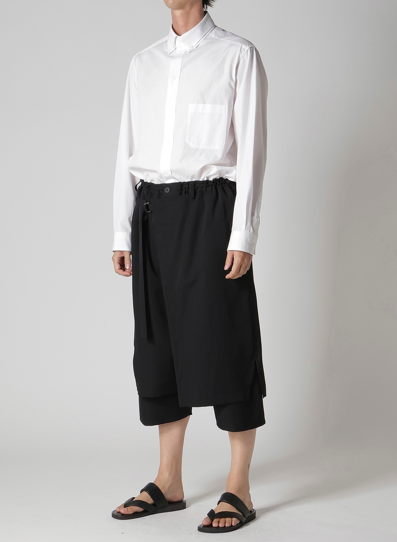 TA TUXEDO WRAP PANTS