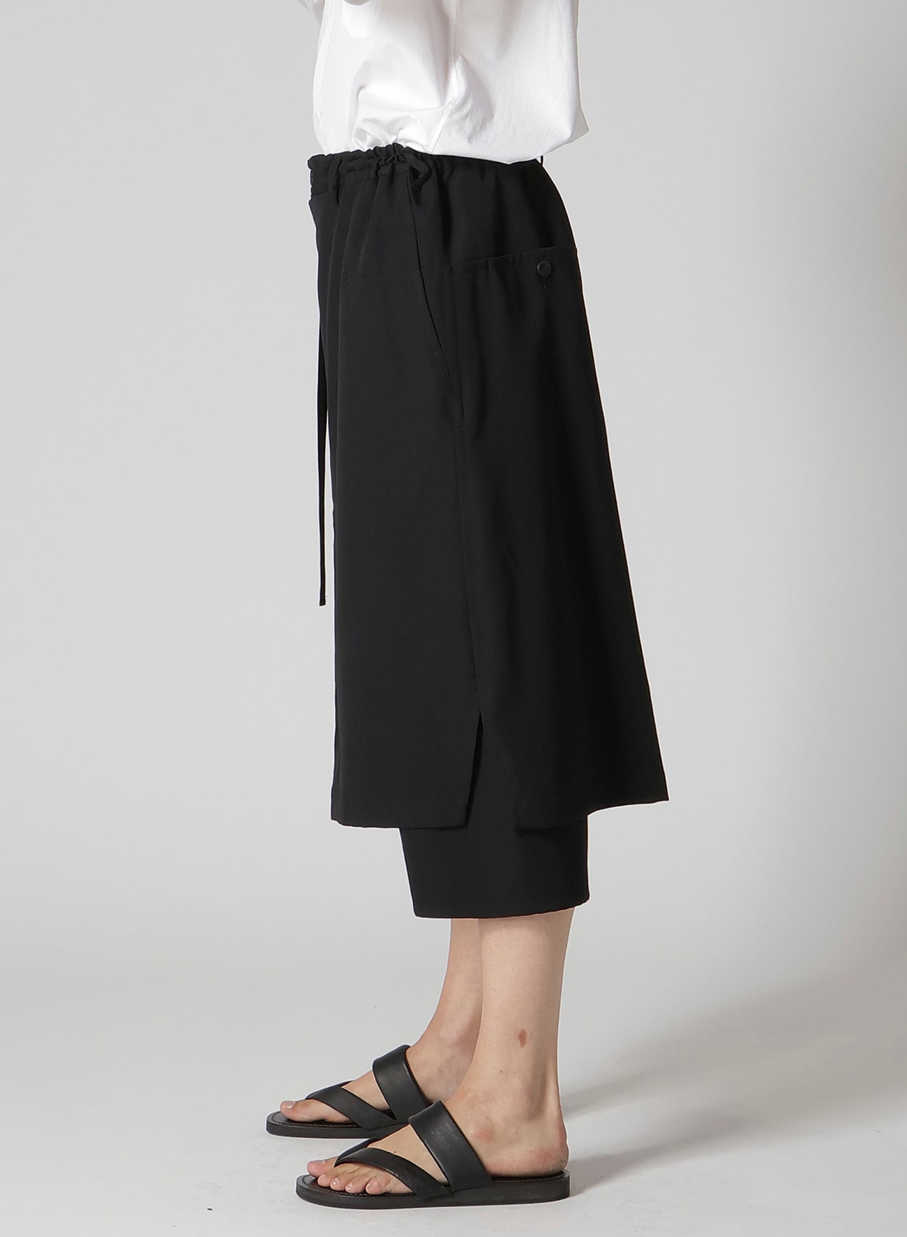 TA TUXEDO WRAP PANTS