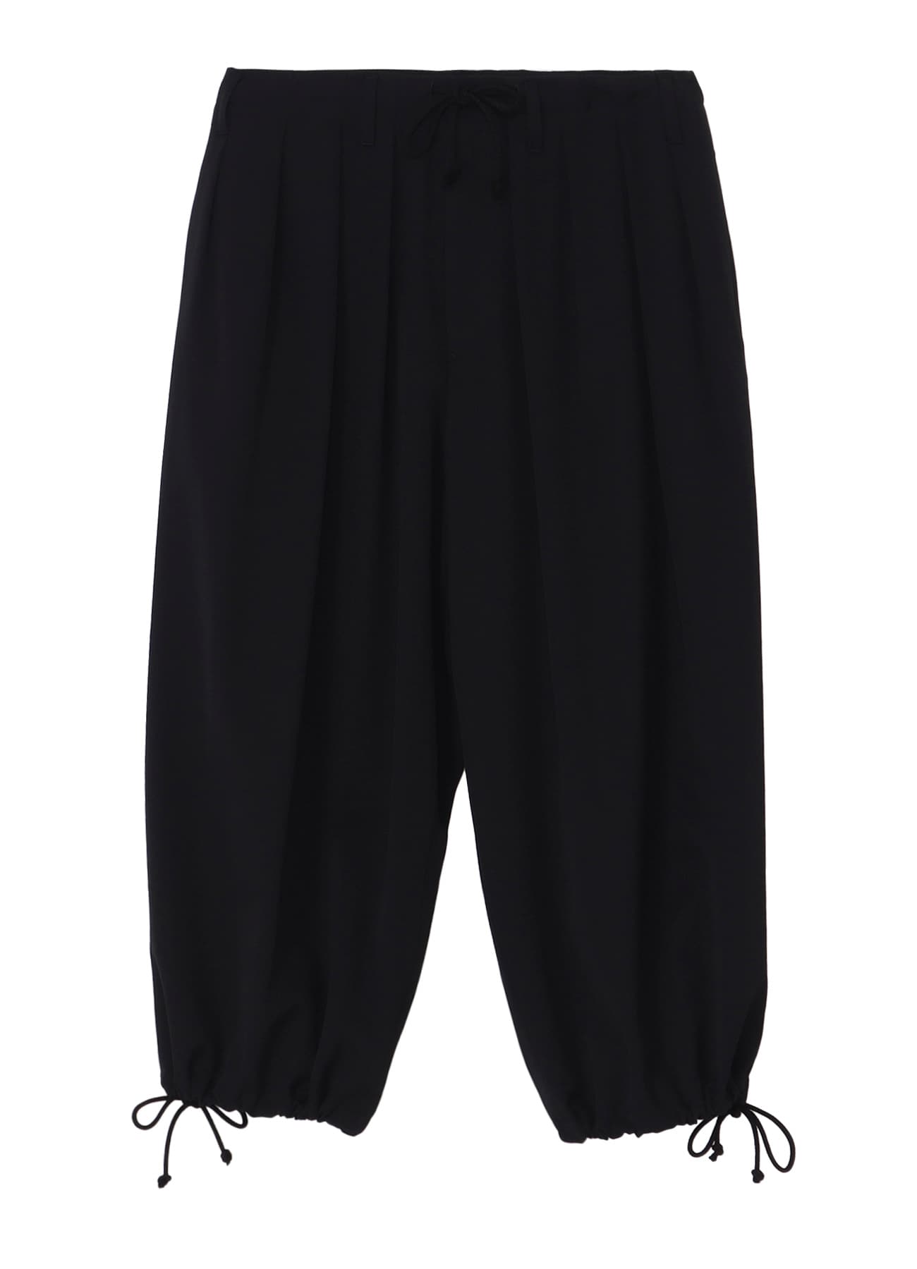 WOOL GABARDINE STANDARD BALOON PANTS